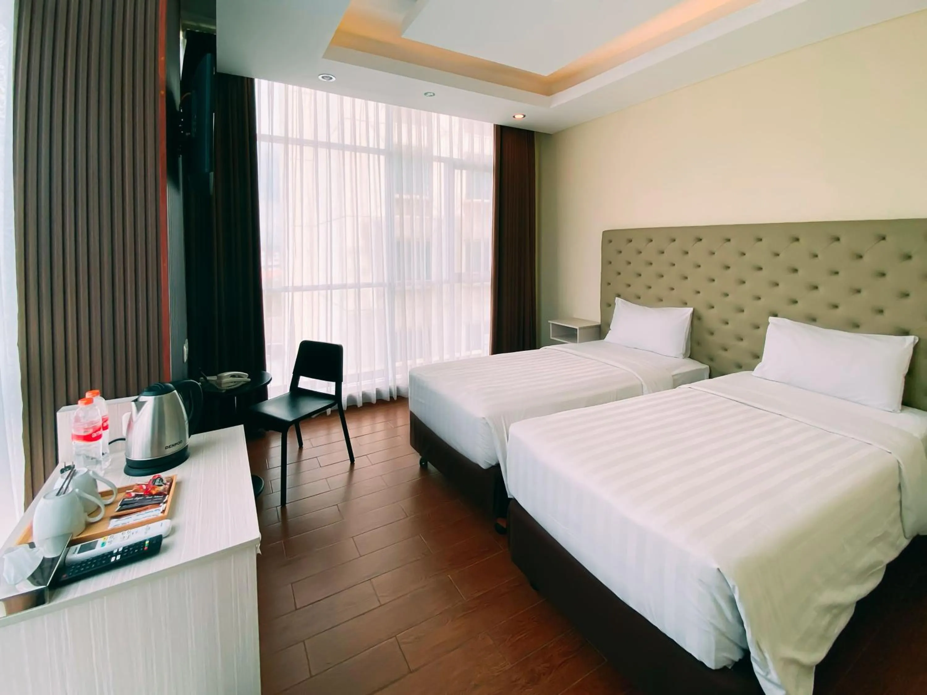 Bed in Tebu Hotel Bandung