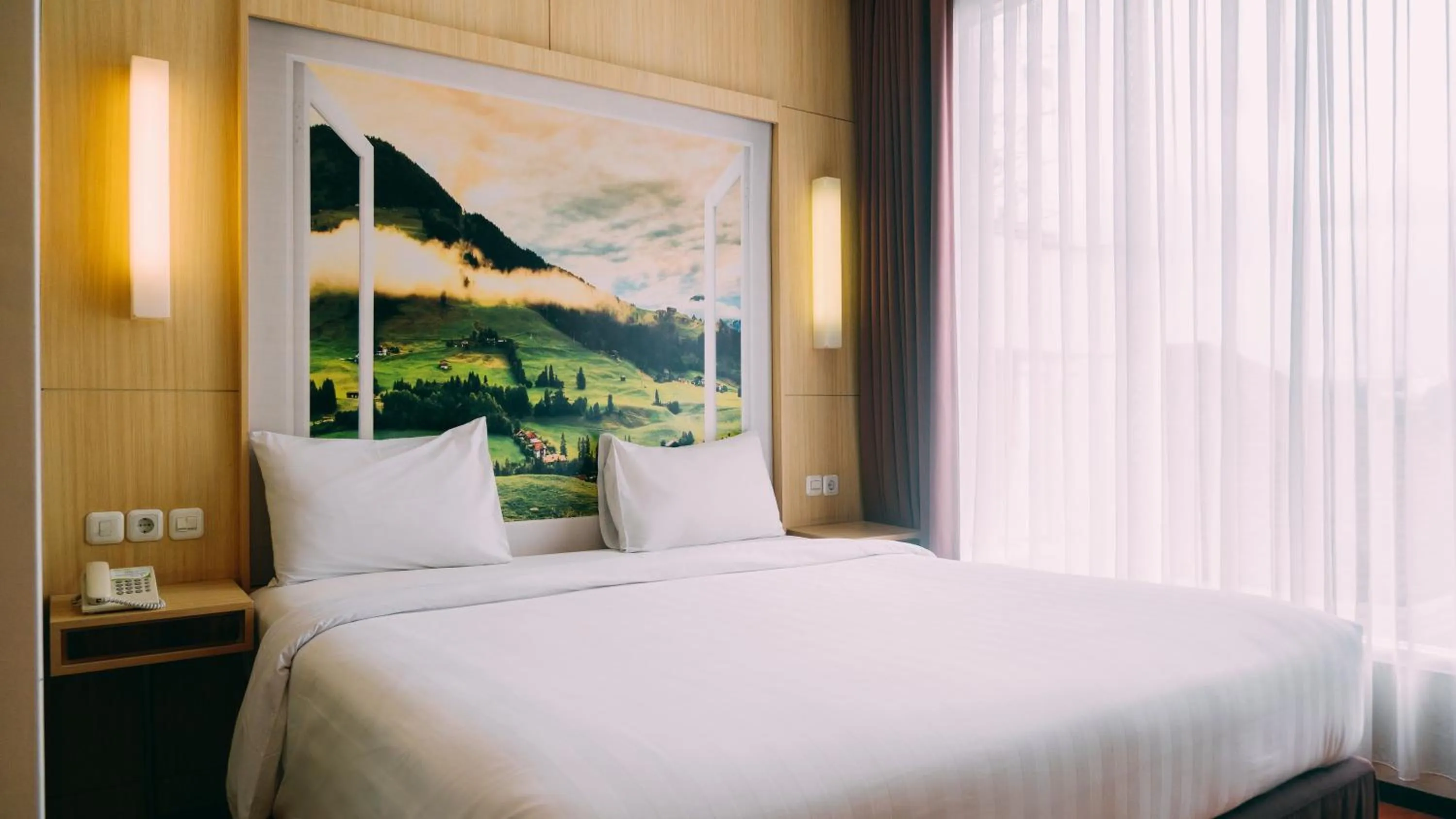 Bed in Tebu Hotel Bandung