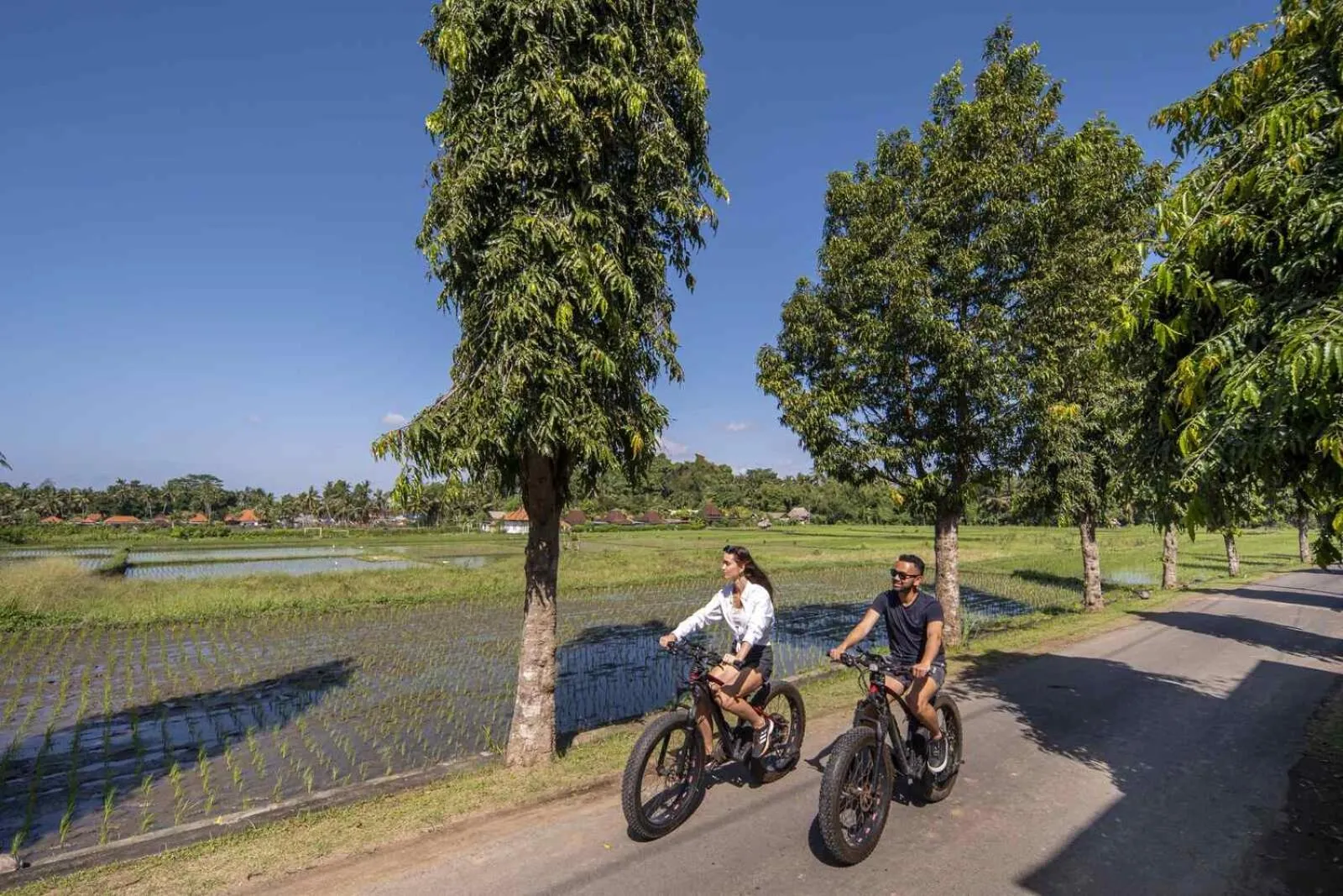 Cycling in Unagi Wooden Villas by Emana