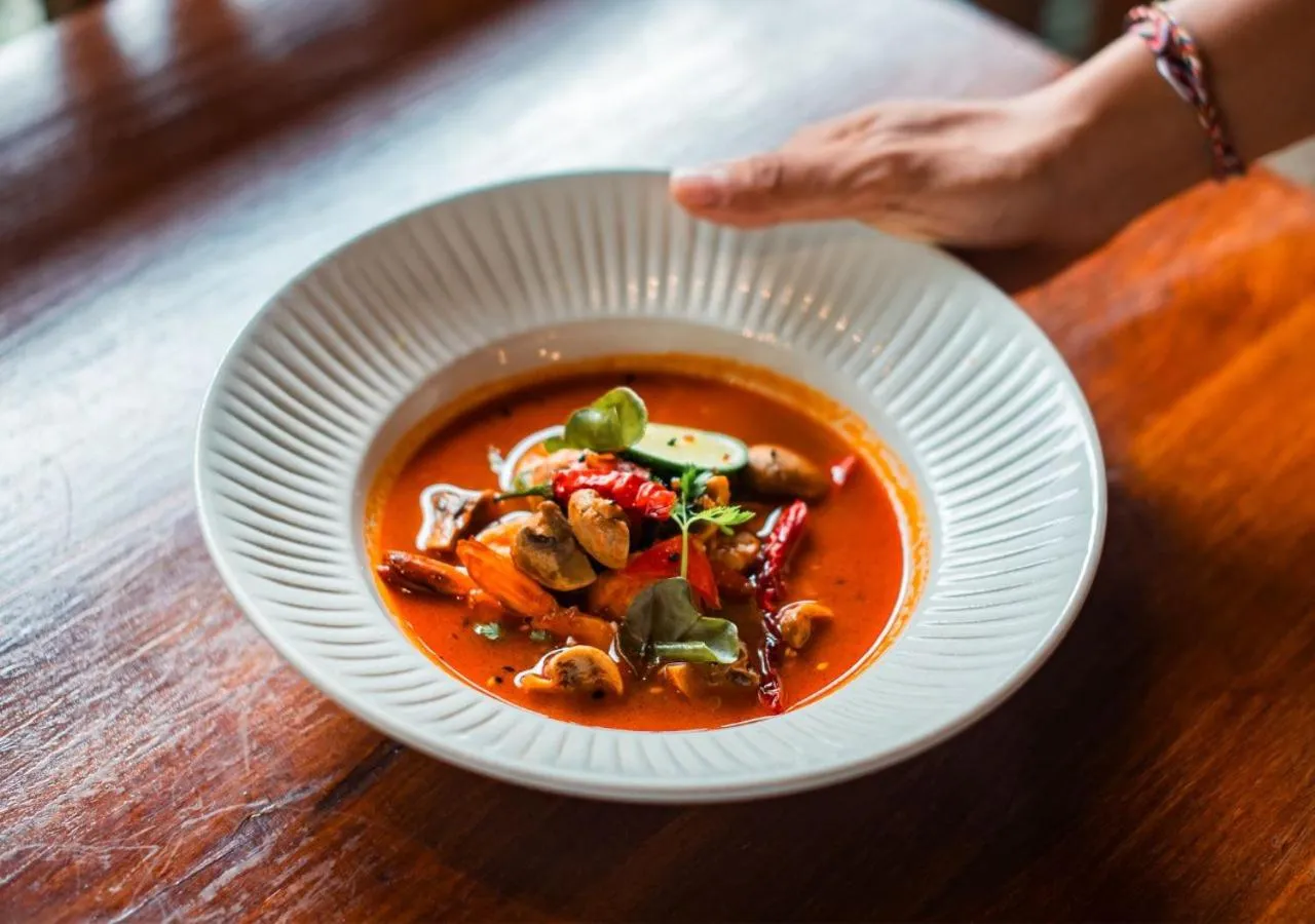 Food in Unagi Wooden Villas by Emana