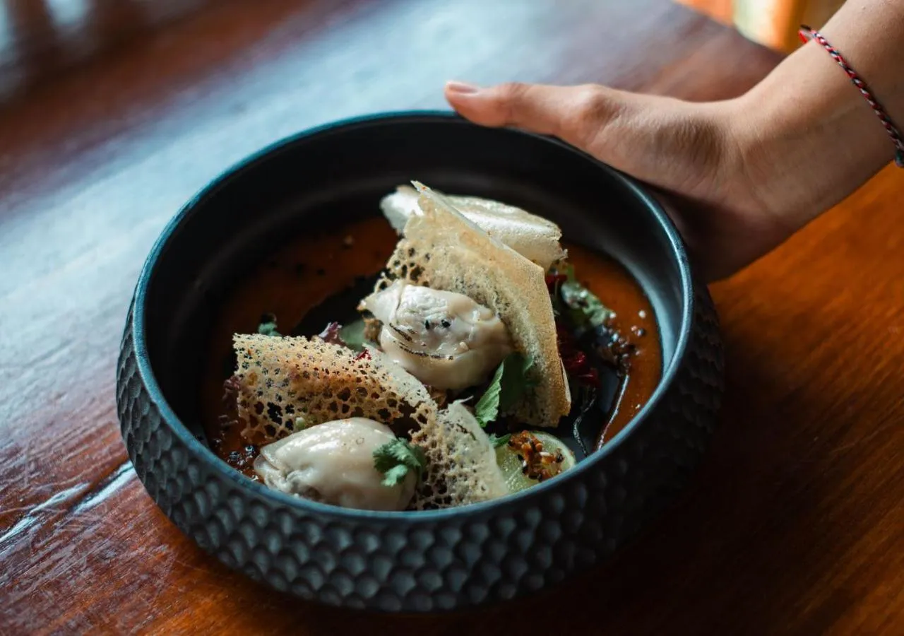 Food in Unagi Wooden Villas by Emana