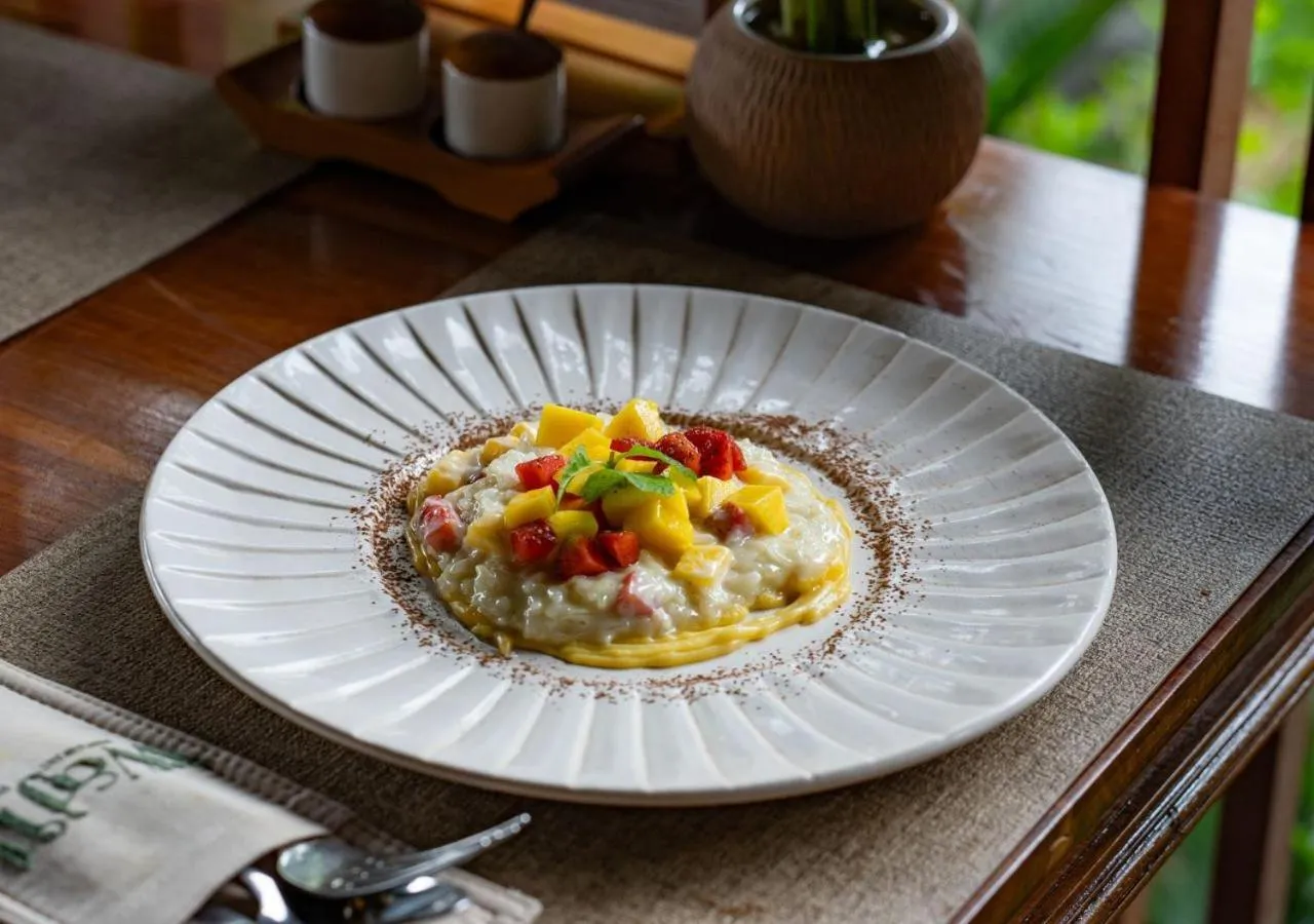 Food in Unagi Wooden Villas by Emana