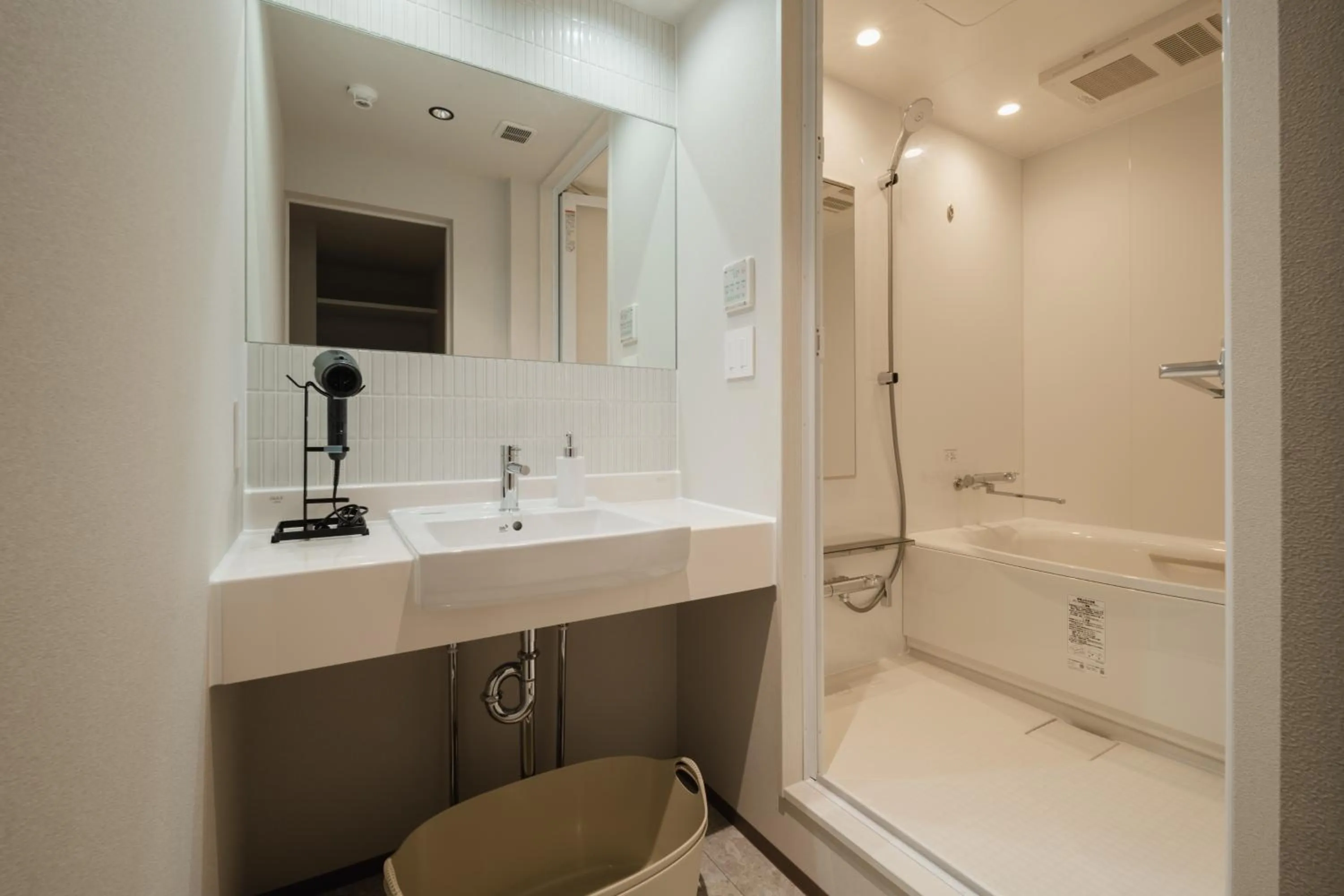 Shower in Hotel Ninestates Kagoshima