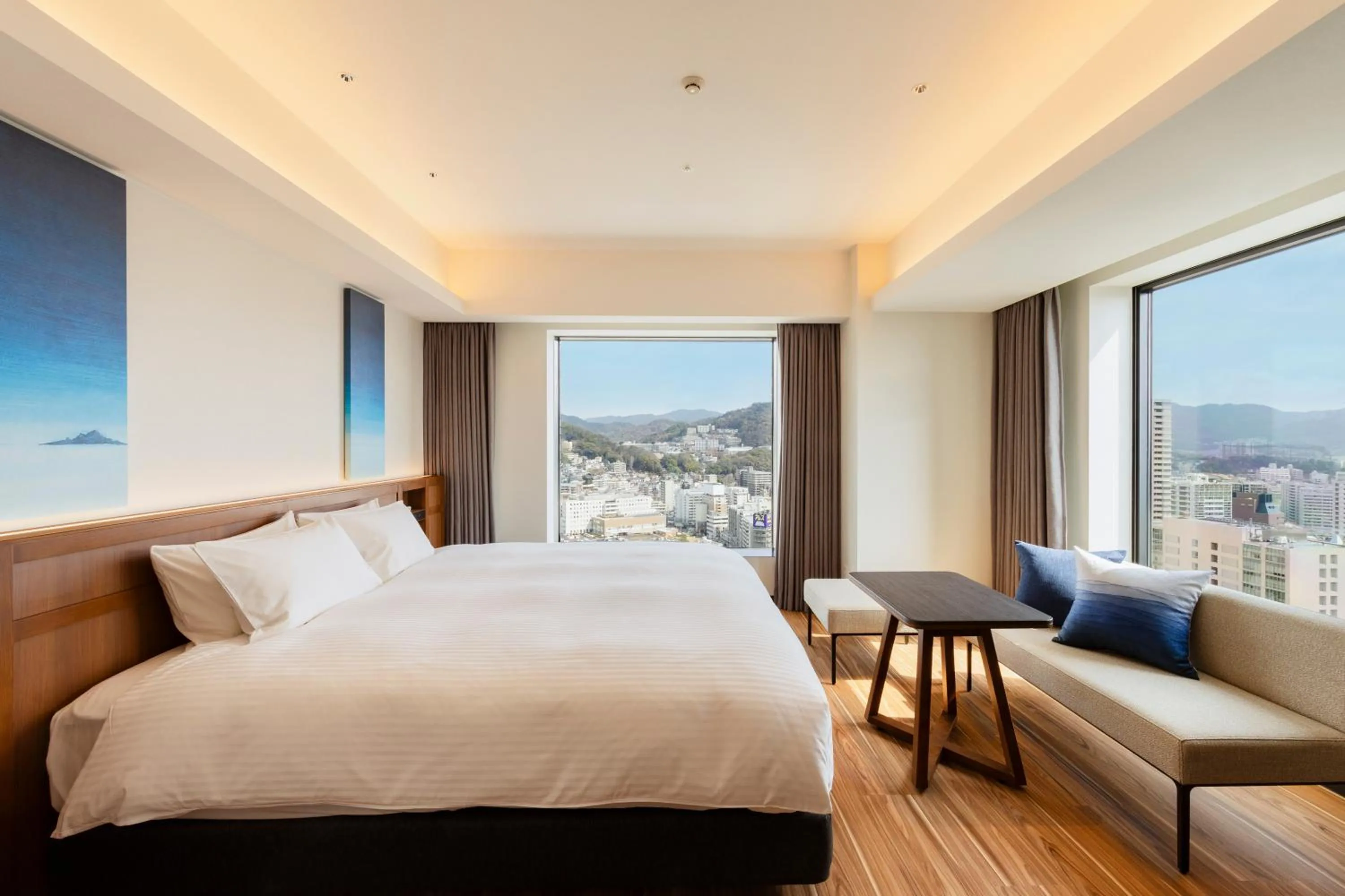 Bed in HOTEL GRANVIA HIROSHIMA SOUTH GATE