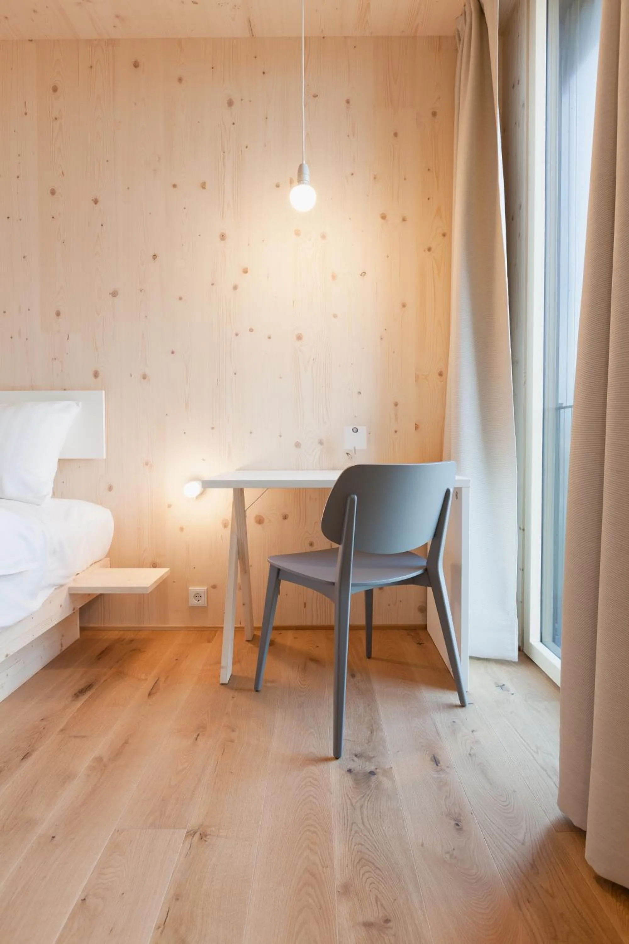 Decorative detail, Bed in Bader Hotel