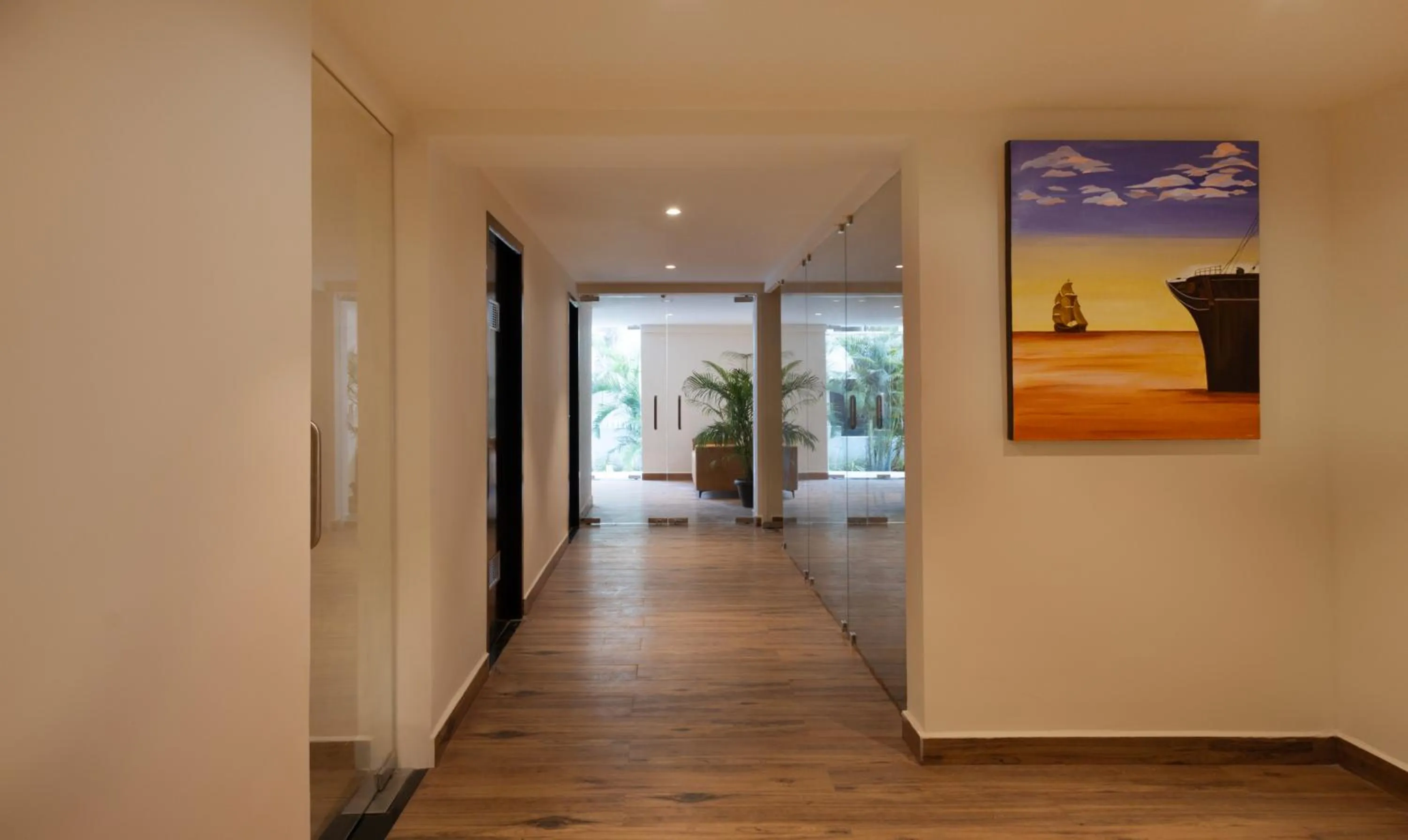 Lobby or reception in Treebo Premium Vapr Ashok Nagar