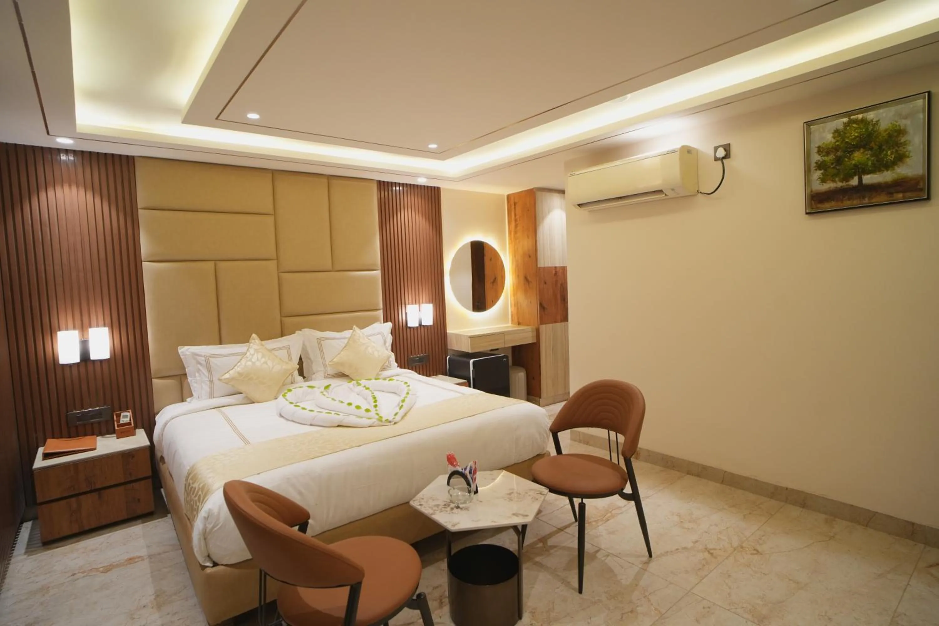 Bed in Oriva Vinflora Residency Nr LV Prasad Hospital Banjara Hills