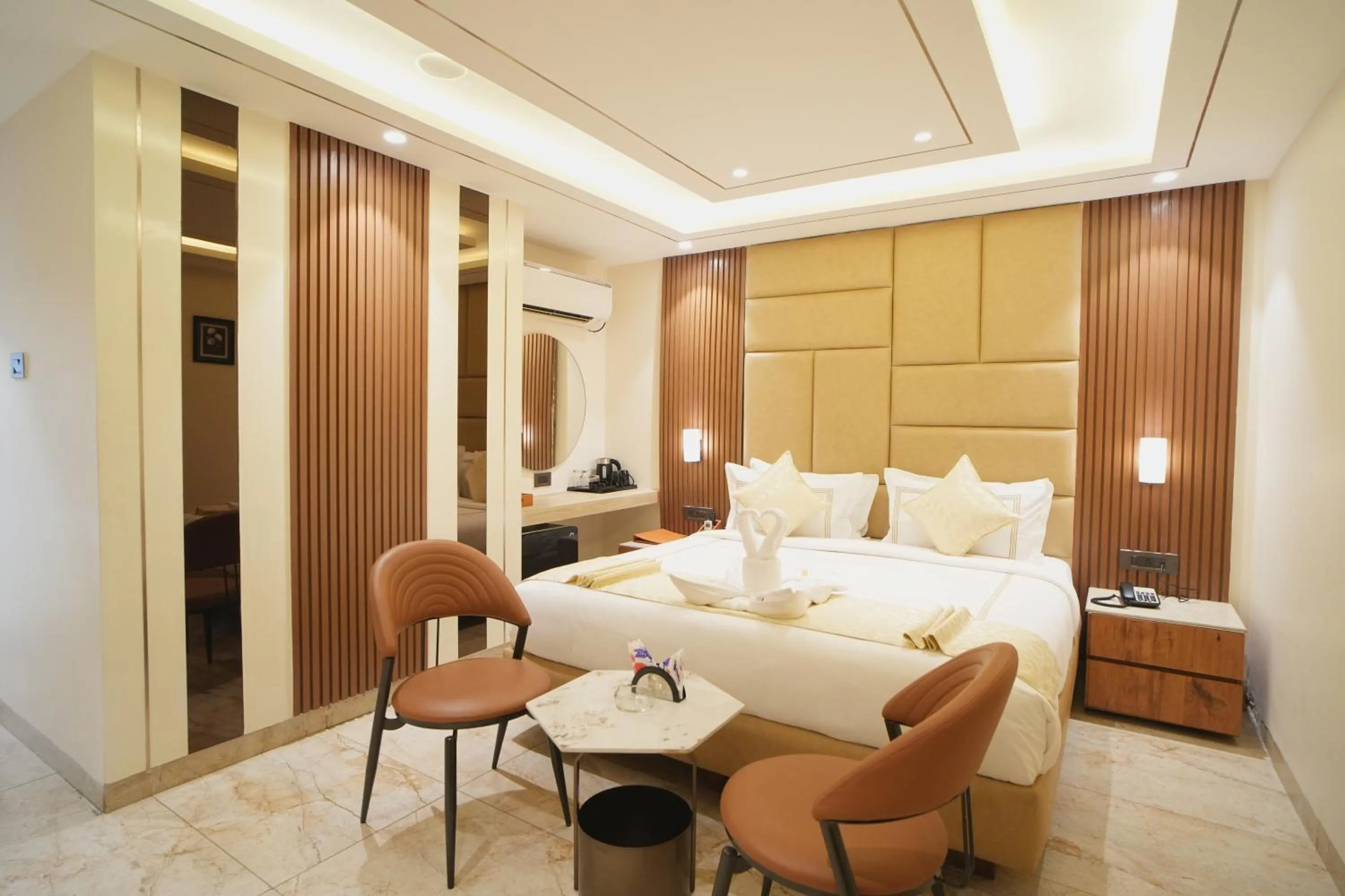 Bed in Oriva Vinflora Residency Nr LV Prasad Hospital Banjara Hills