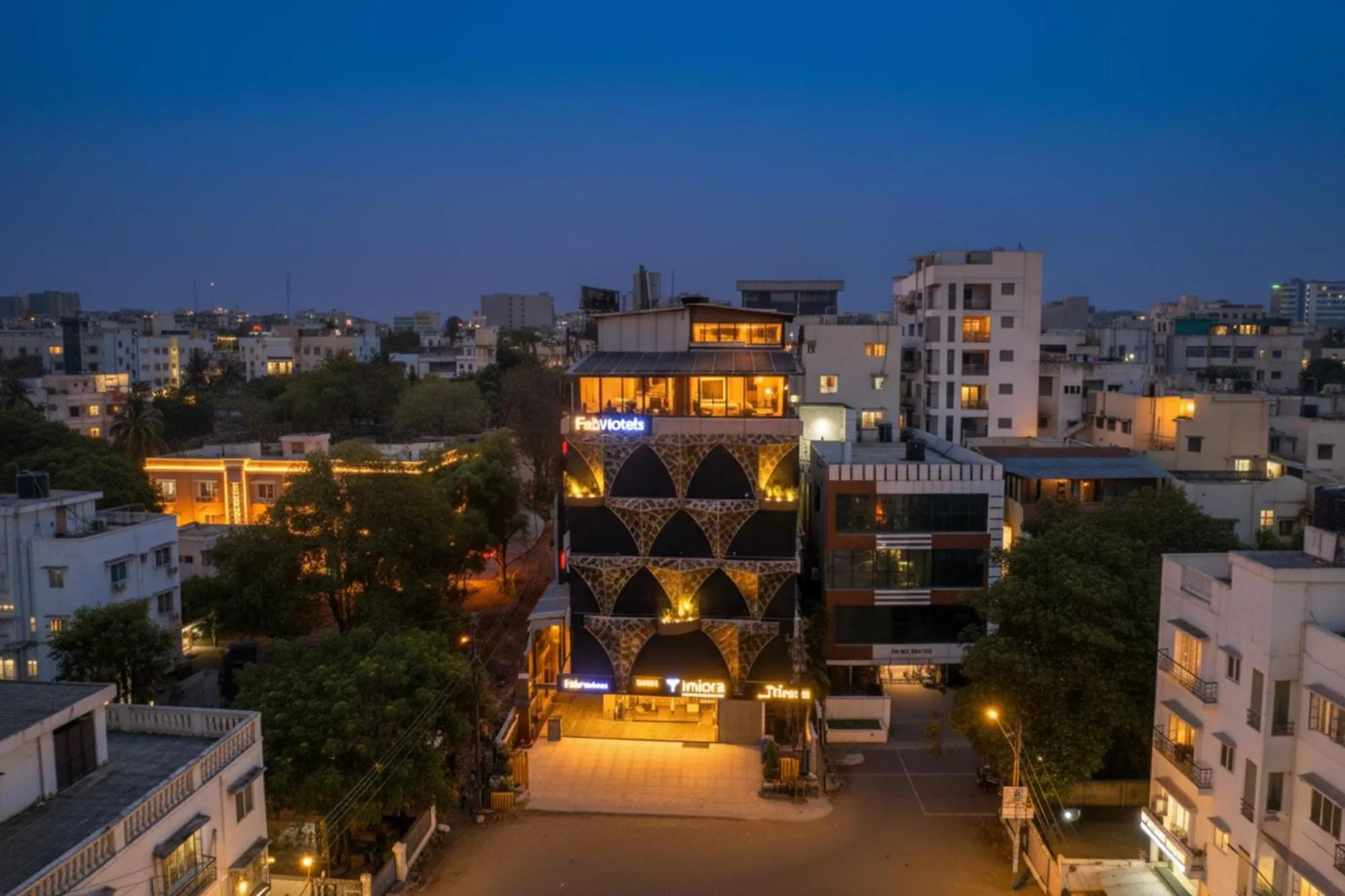 Property building in Oriva Vinflora Residency Nr LV Prasad Hospital Banjara Hills