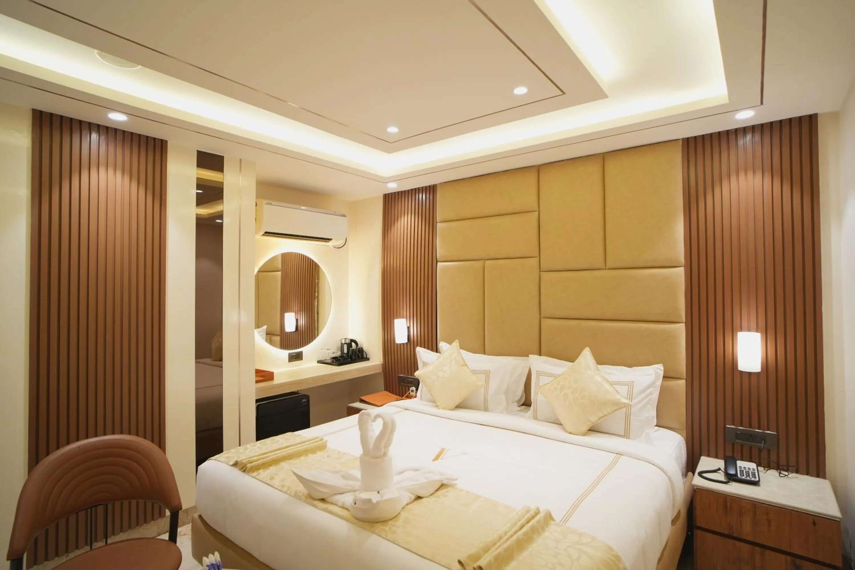 Bed in Oriva Vinflora Residency Nr LV Prasad Hospital Banjara Hills