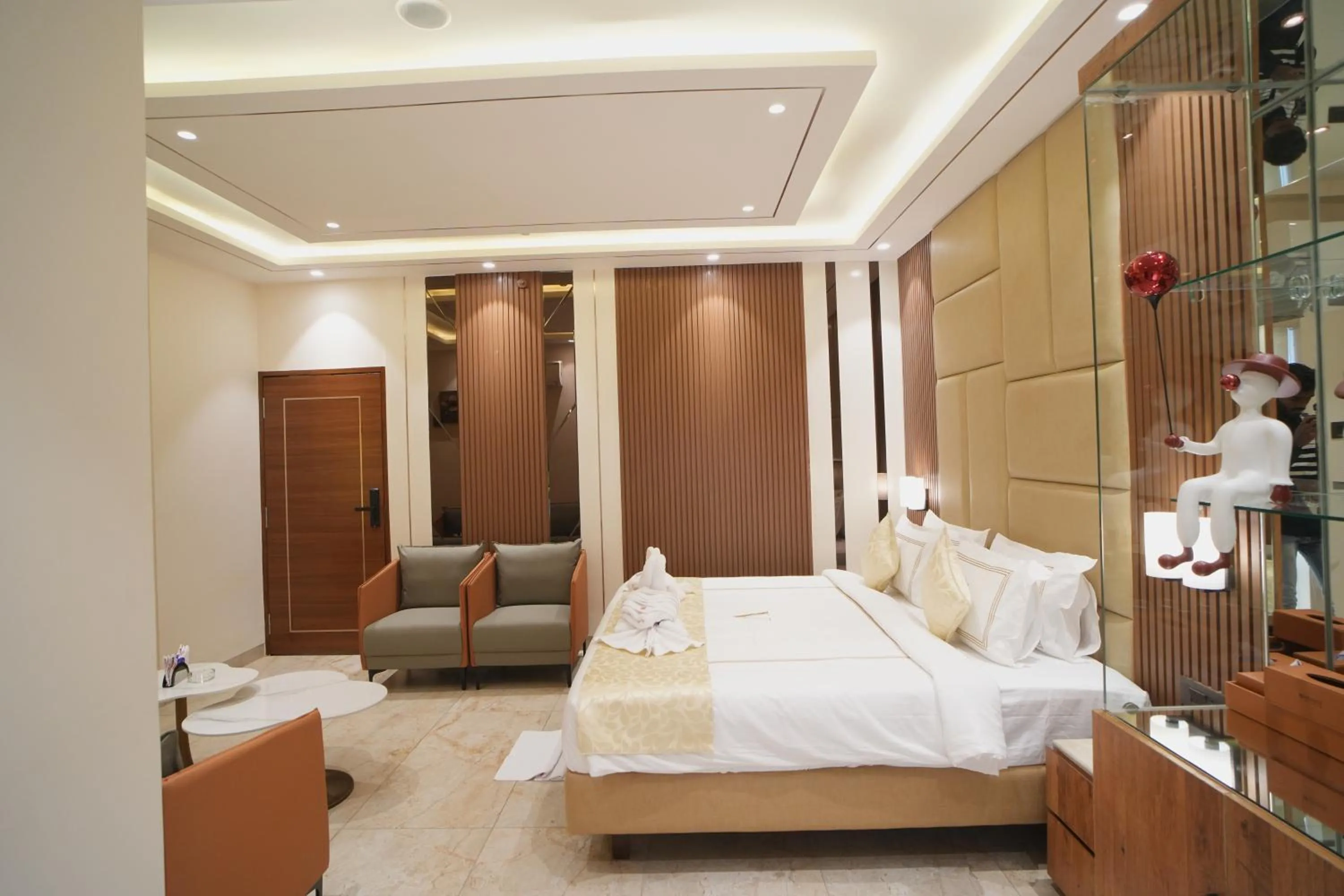 Bed in Oriva Vinflora Residency Nr LV Prasad Hospital Banjara Hills