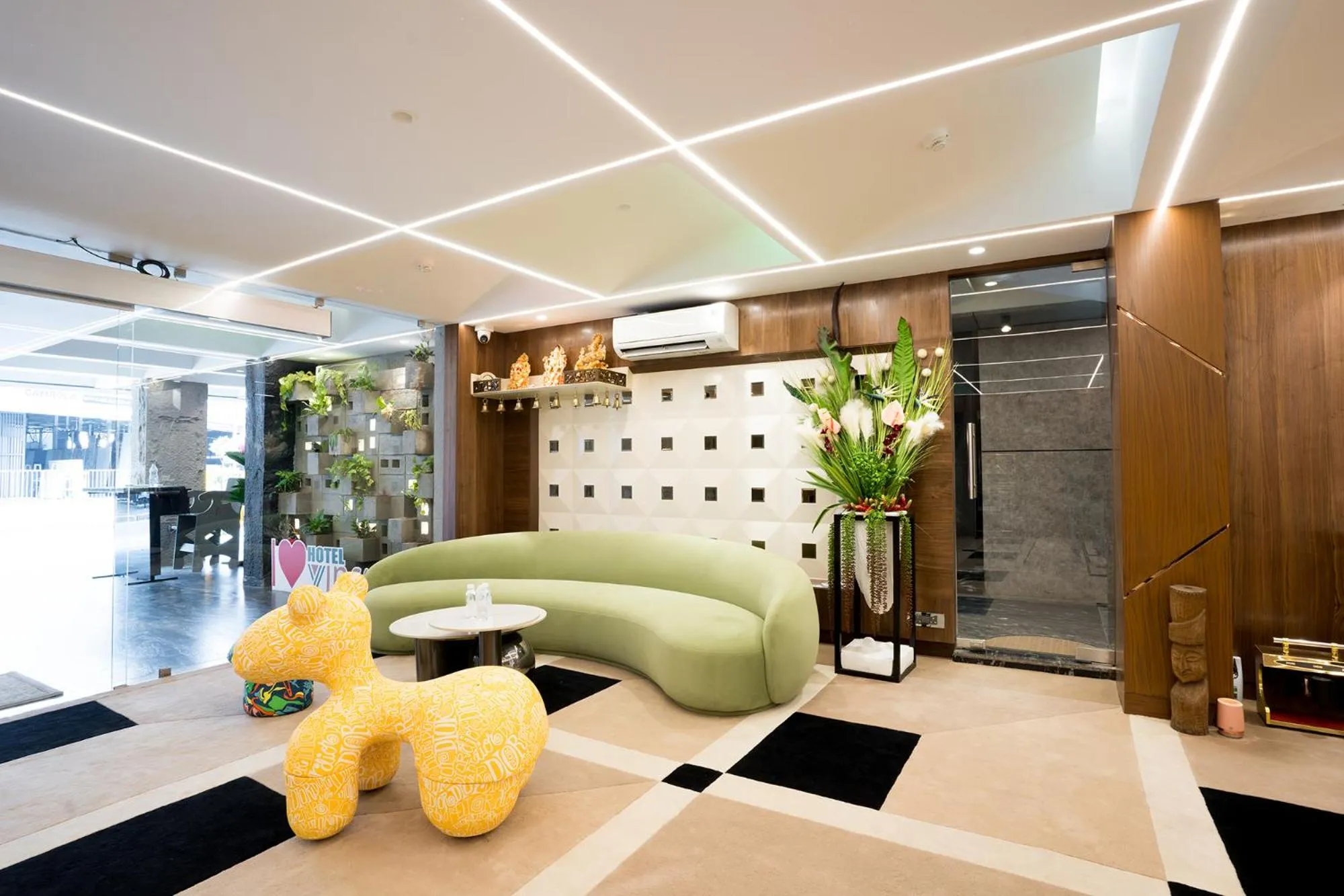 Seating area in Oriva Vinflora Residency Nr LV Prasad Hospital Banjara Hills