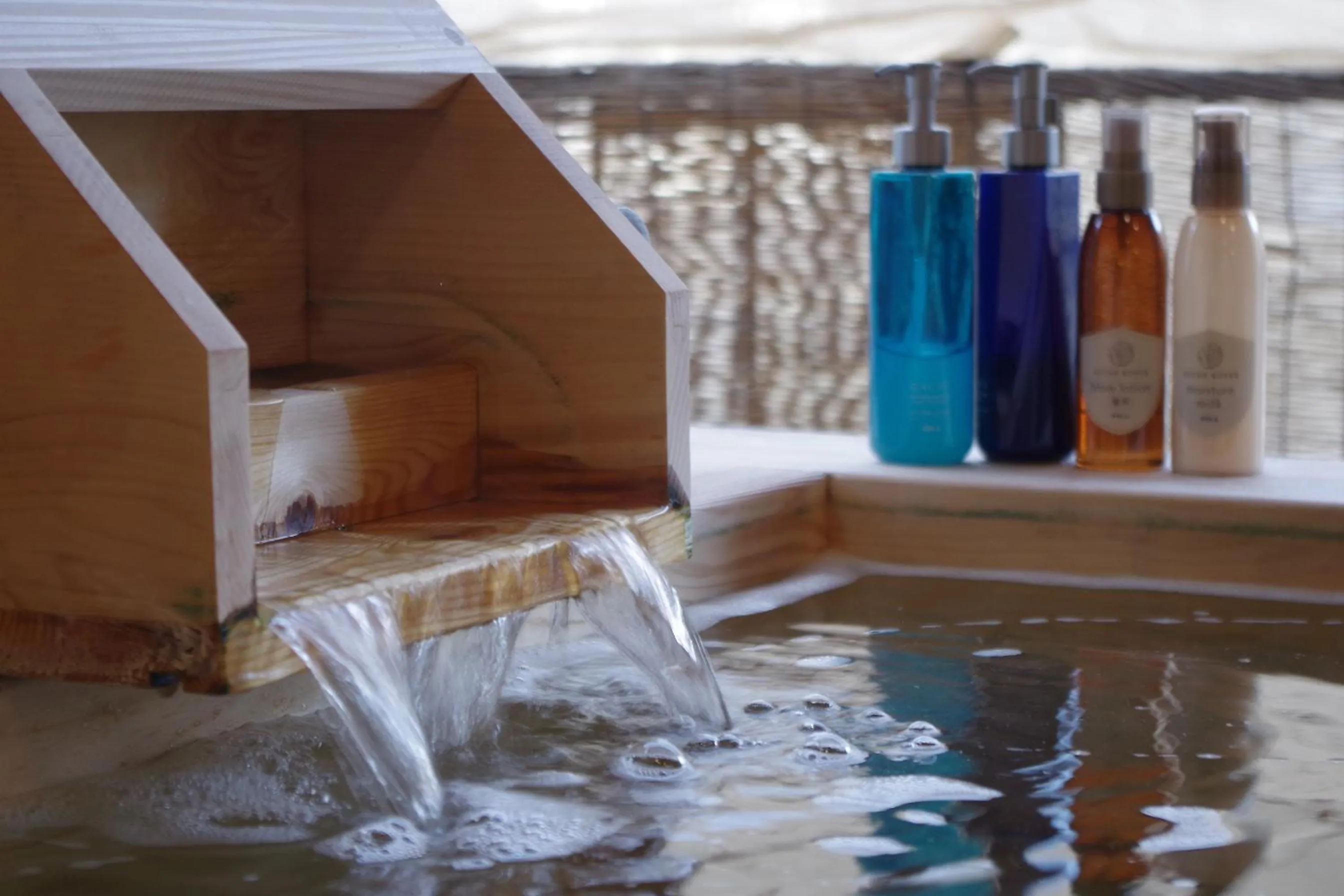 Hot Spring Bath in Iwaiyado Jyuan Nikko Kawaji onsen