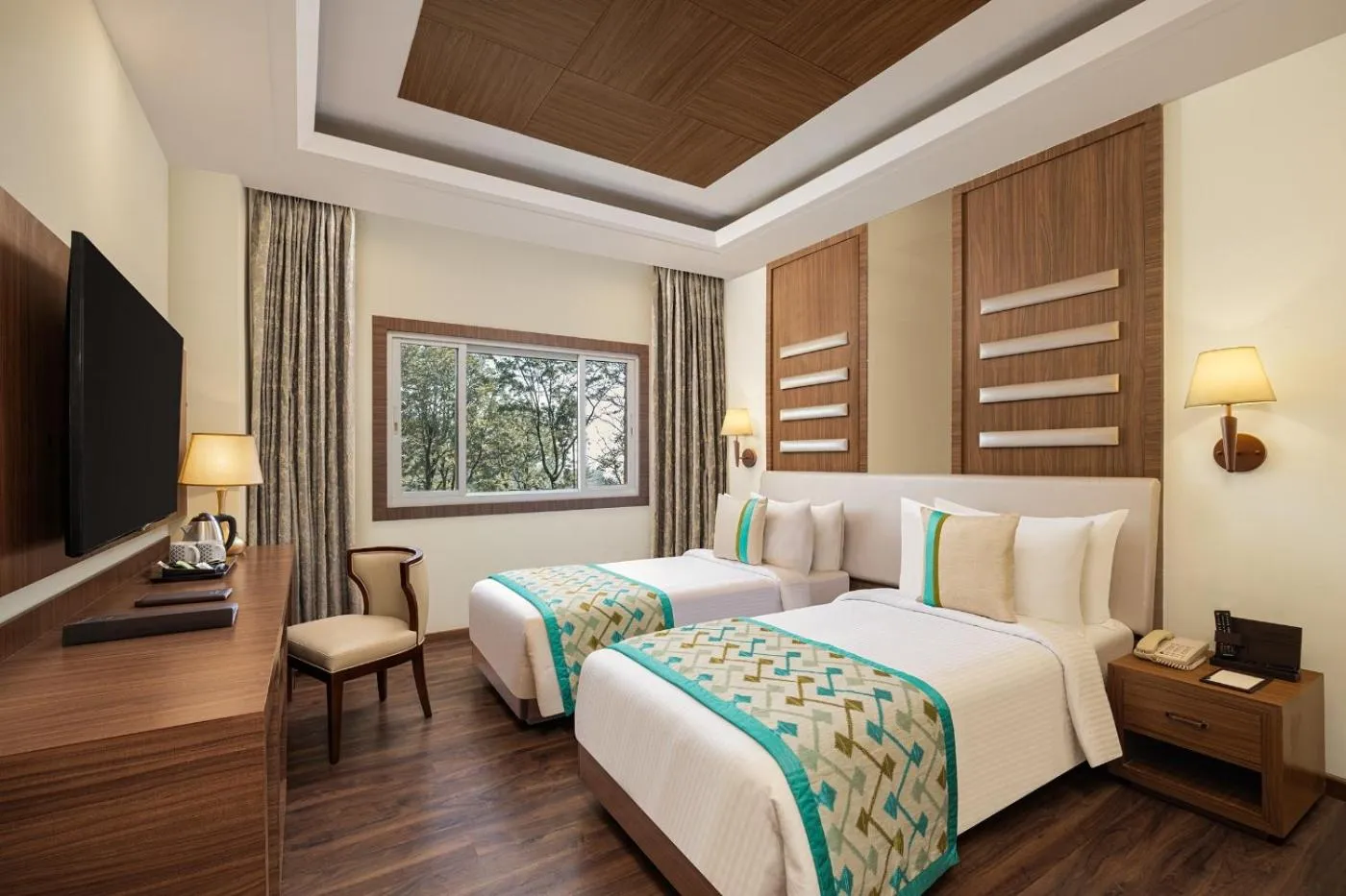 Bedroom, Bed in Fortune Resort & Wellness Spa Bhaktapur, Nepal - Member ITC Hotels' Group
