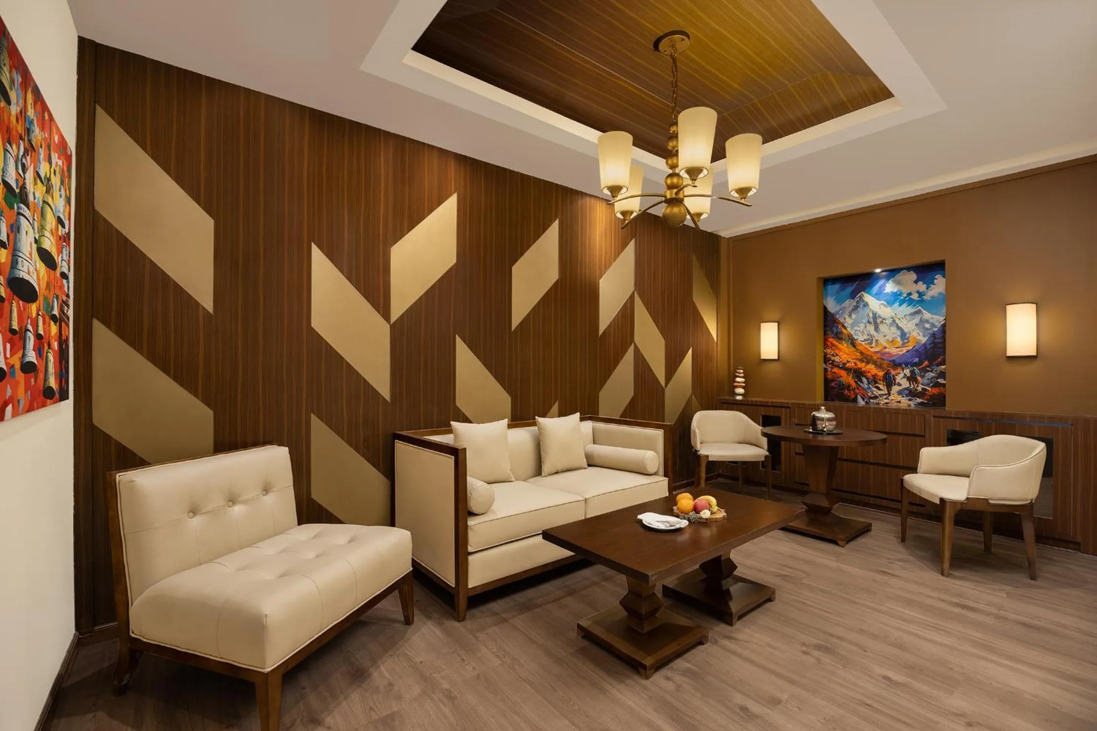 Living room in Fortune Resort & Wellness Spa Bhaktapur, Nepal - Member ITC Hotels' Group