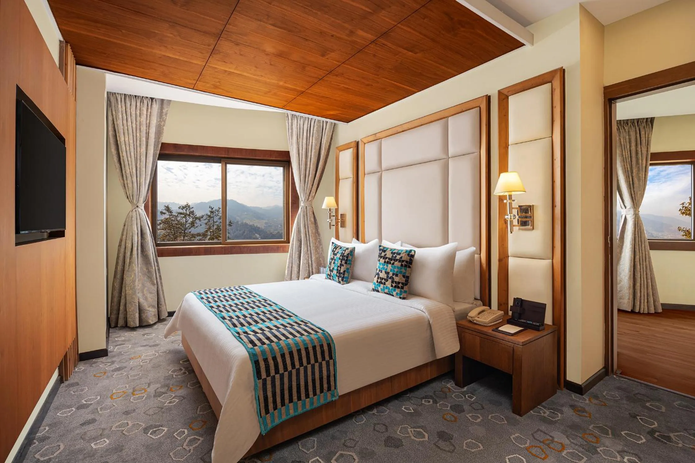 Bedroom, Bed in Fortune Resort & Wellness Spa Bhaktapur, Nepal - Member ITC Hotels' Group