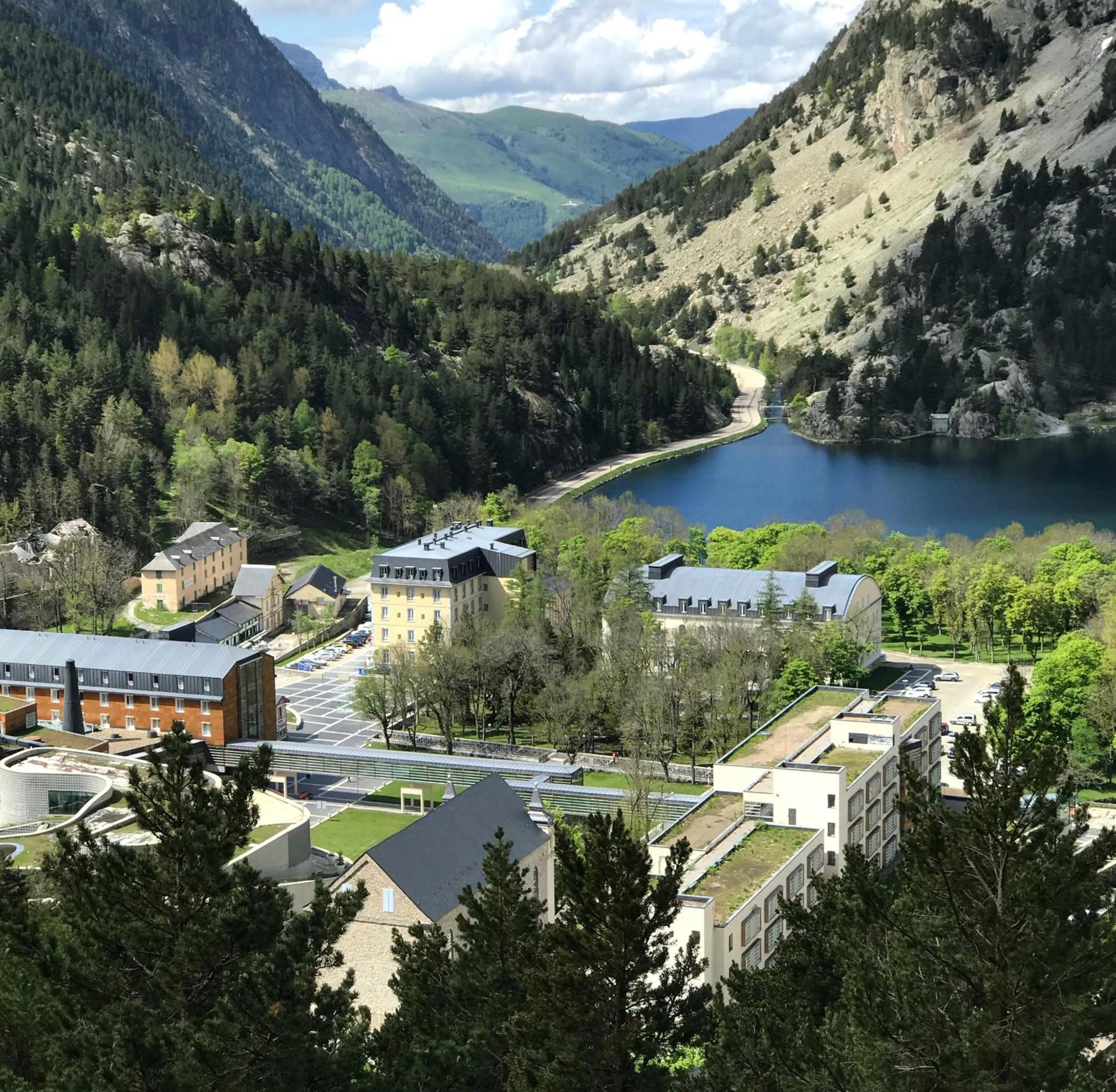 Bird's eye view in Hotel Continental Balneario de Panticosa