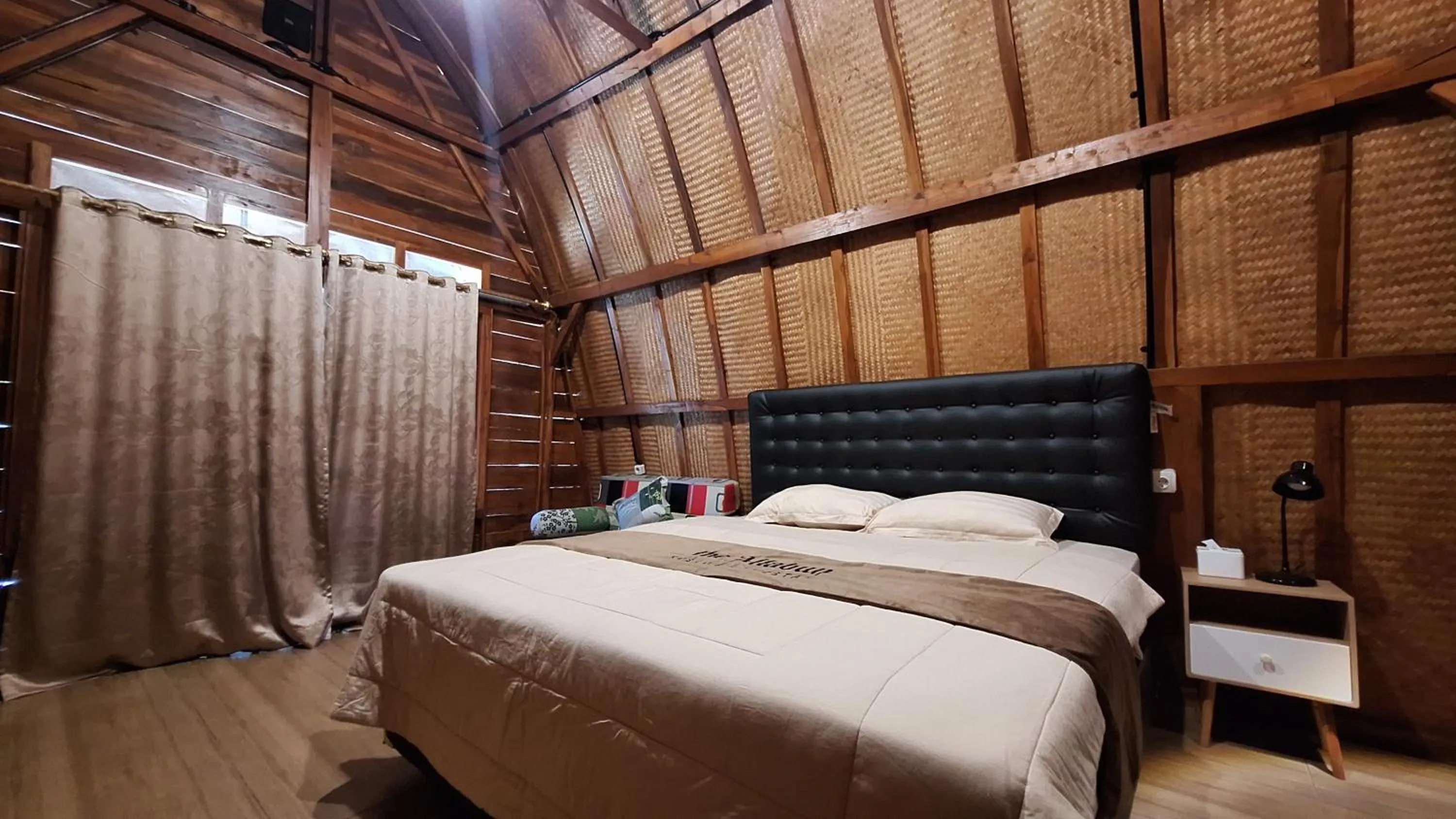 Bedroom, Bed in The Allabun Glamping Yogyakarta