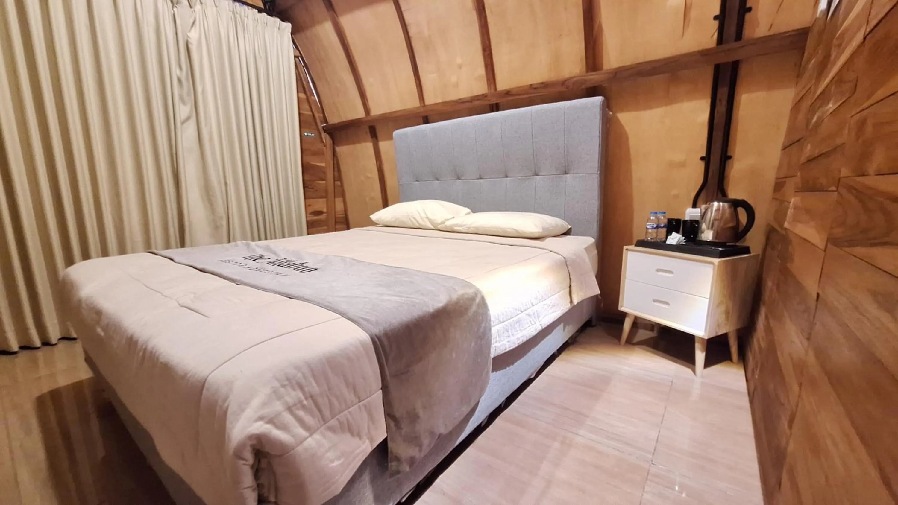 Bedroom, Bed in The Allabun Glamping Yogyakarta