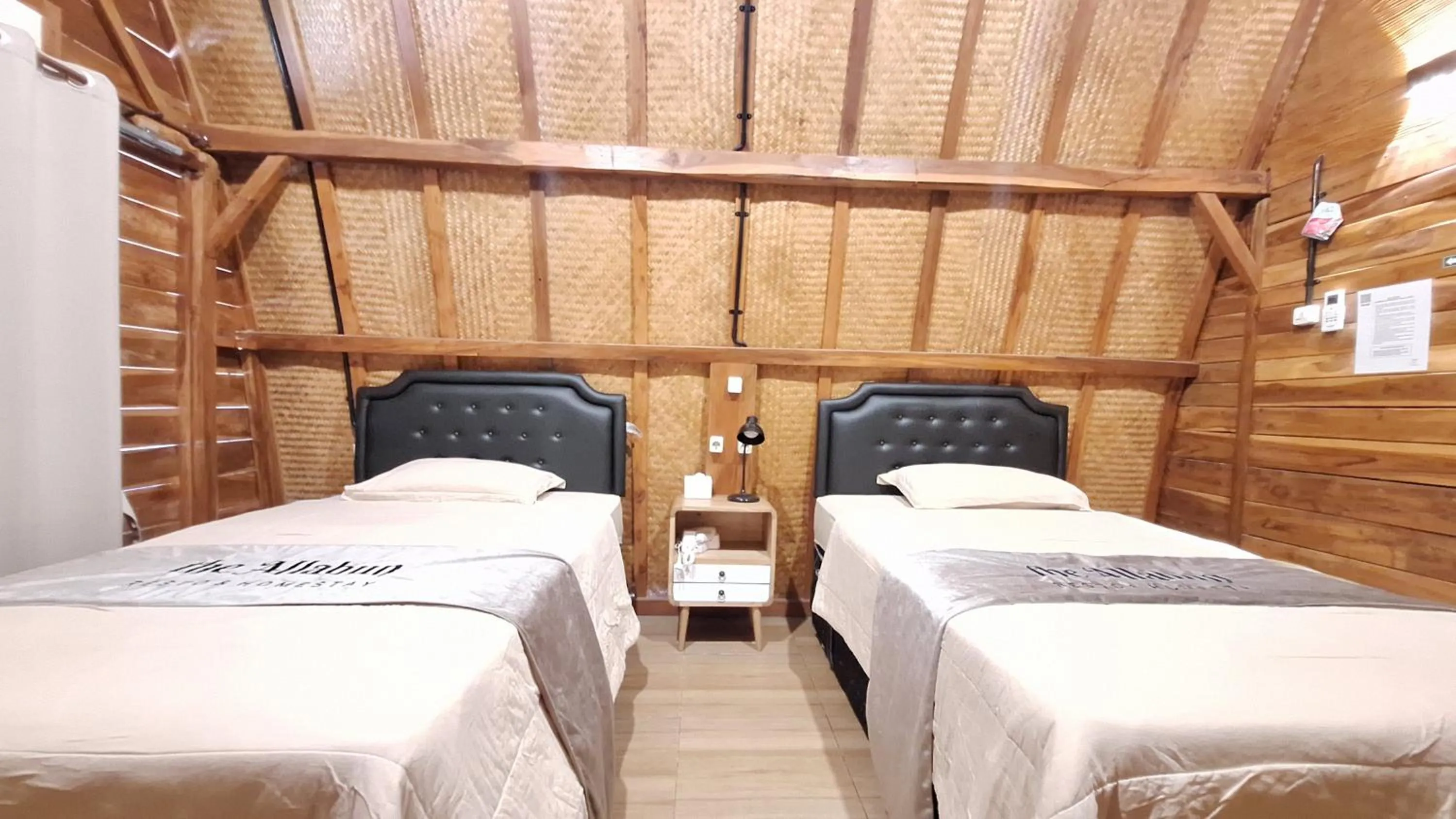 Bedroom, Bed in The Allabun Glamping Yogyakarta