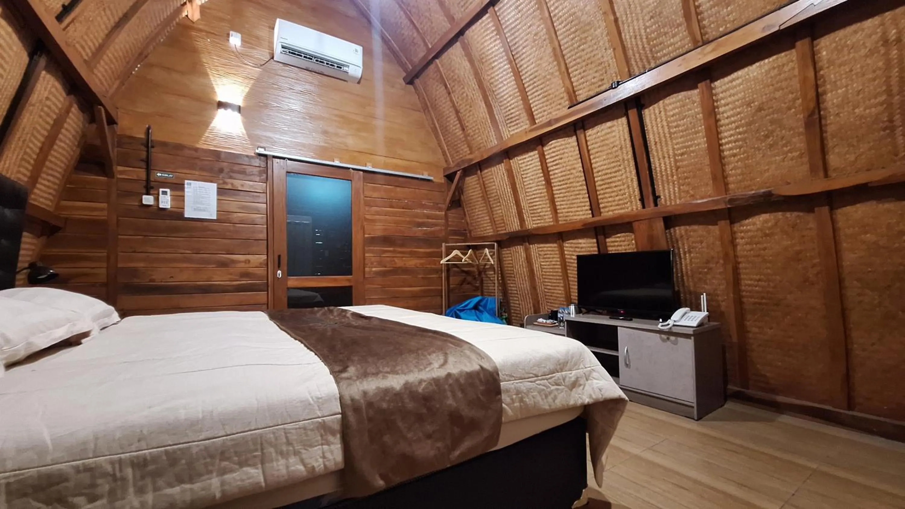 Bedroom, Bed in The Allabun Glamping Yogyakarta