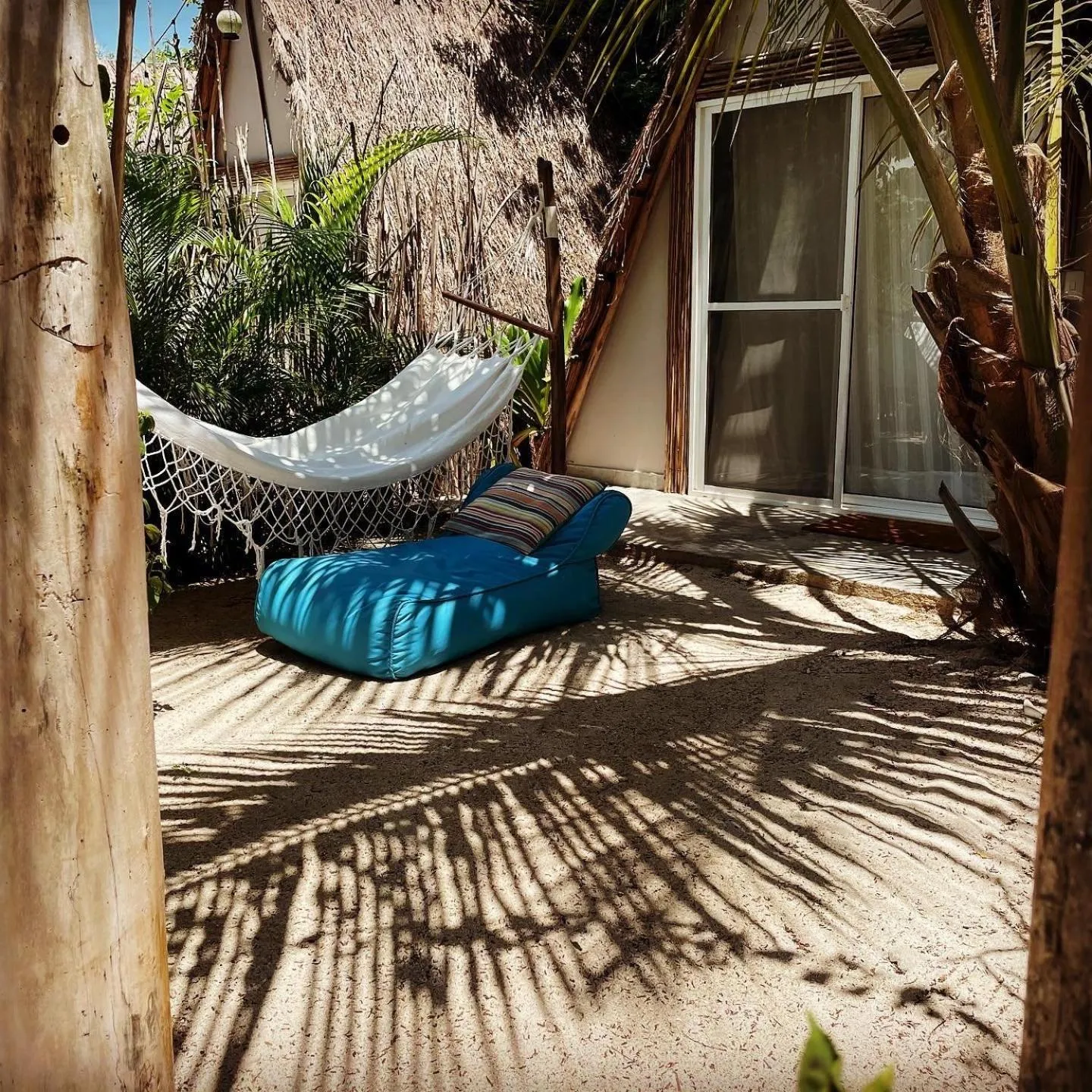 Garden in Namaste Beach Club & Hotel