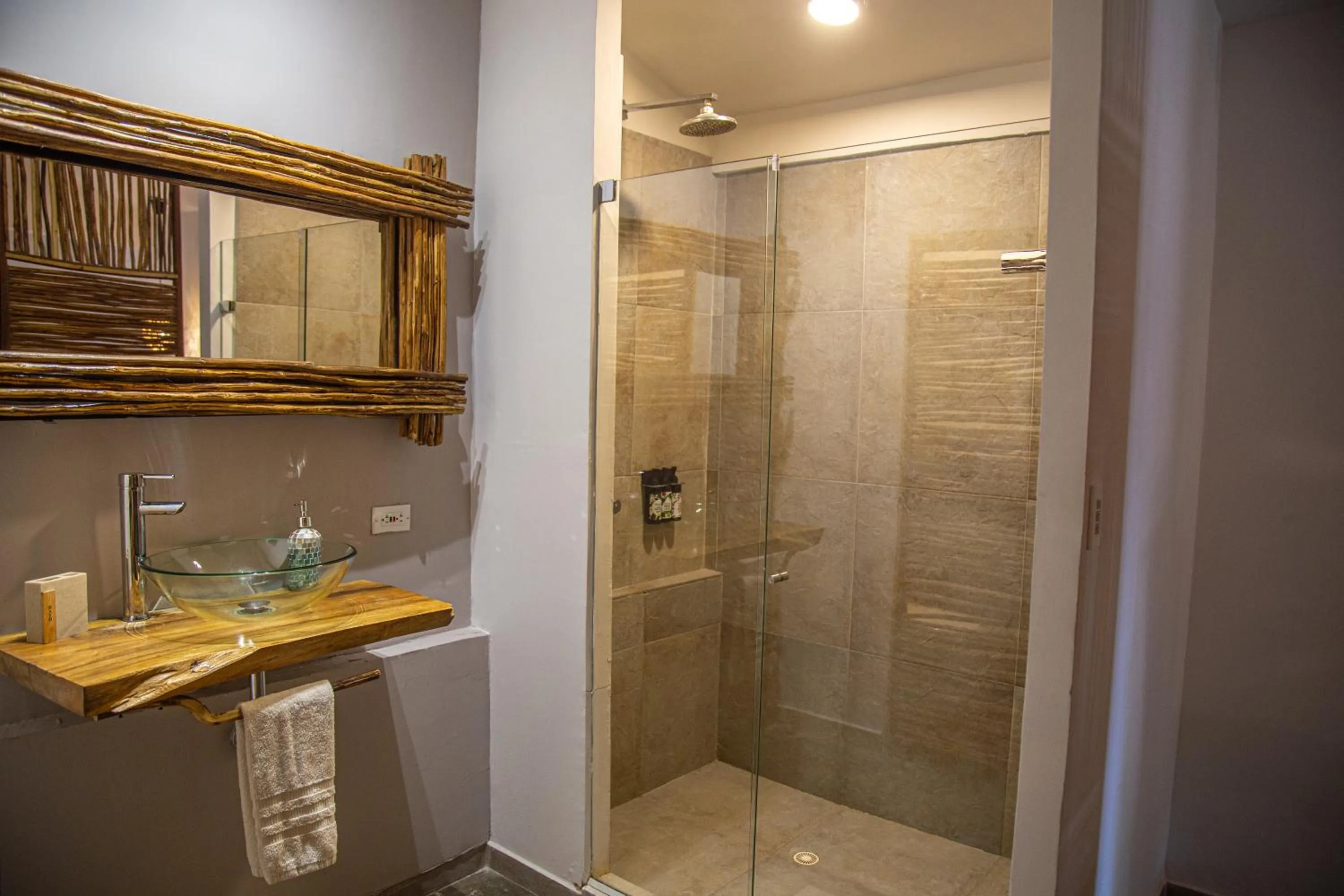 Bathroom in Namaste Beach Club & Hotel