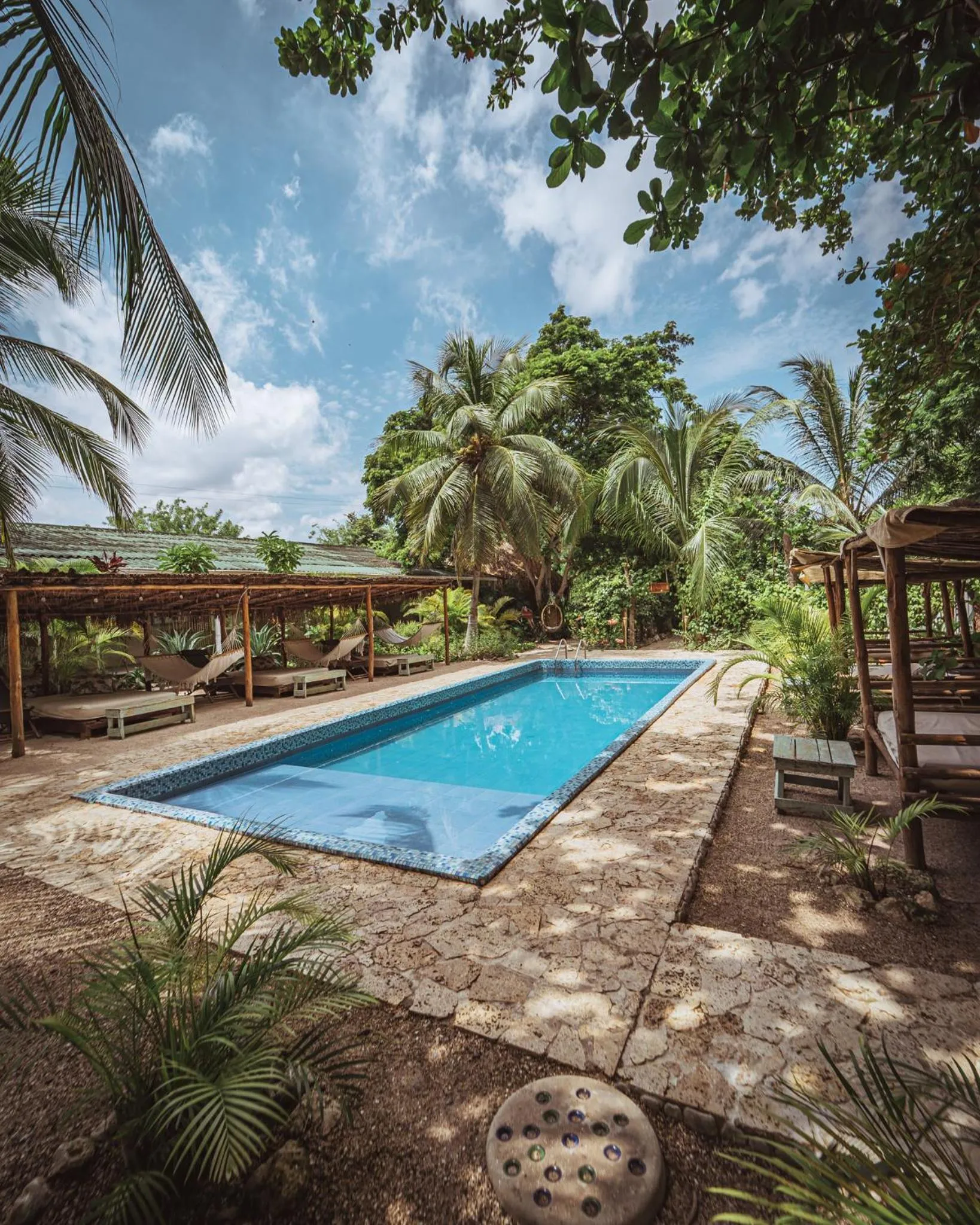 Swimming pool in Namaste Beach Club & Hotel