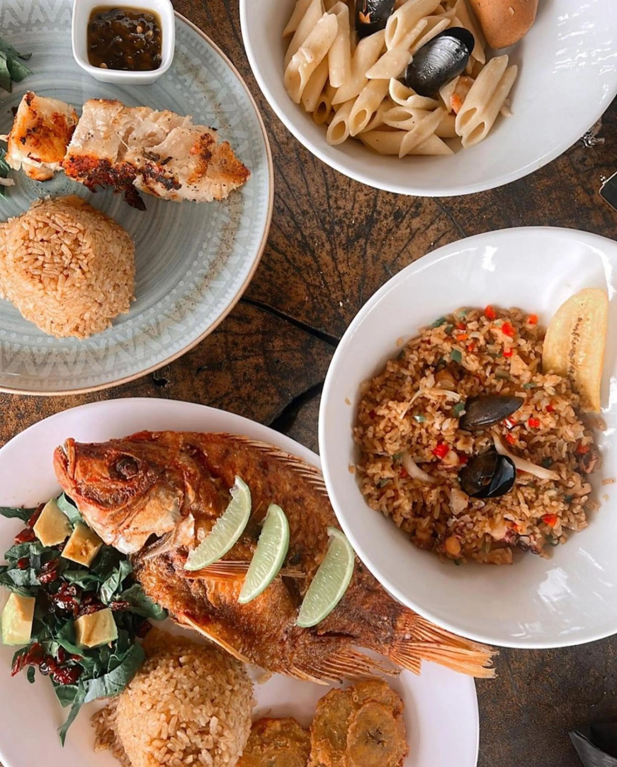 Lunch in Namaste Beach Club & Hotel