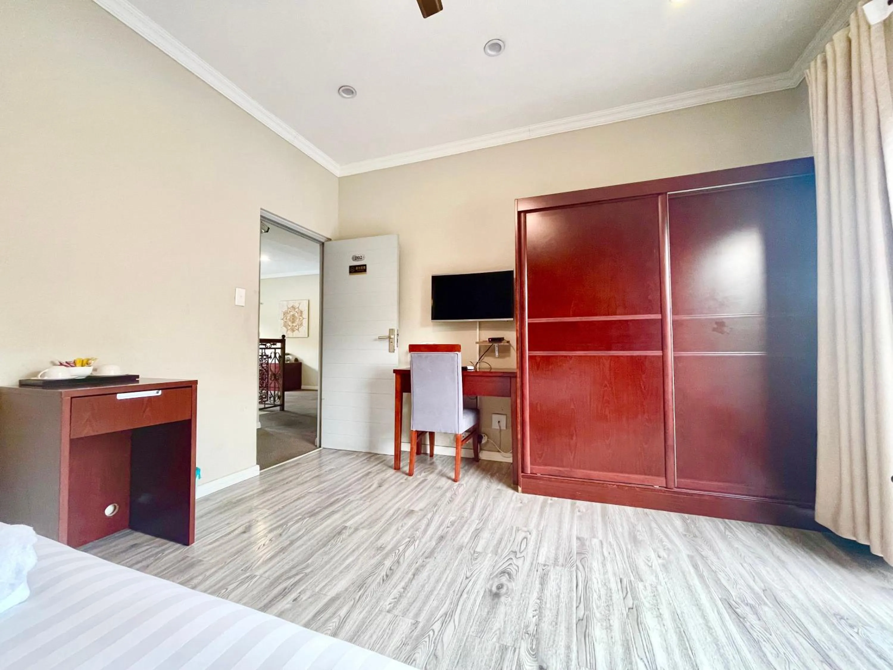 Bed in Azinnia Rivonia Guest House