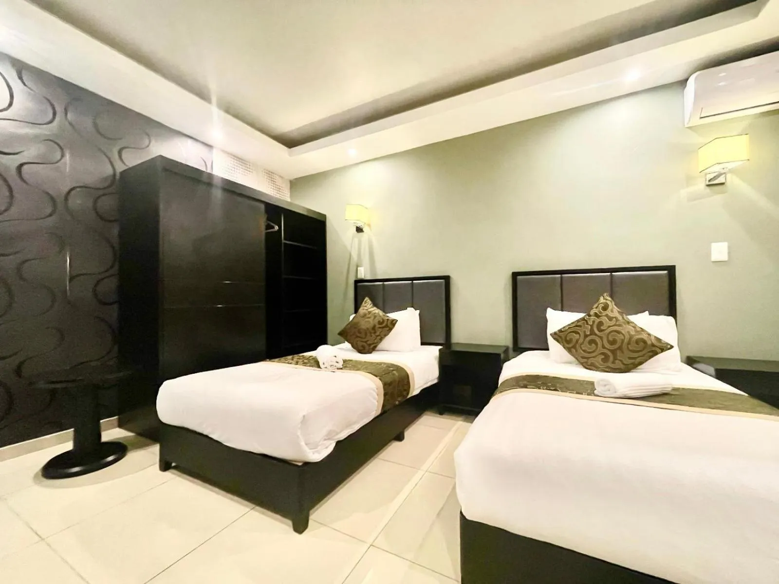 Bed in Azinnia Rivonia Guest House