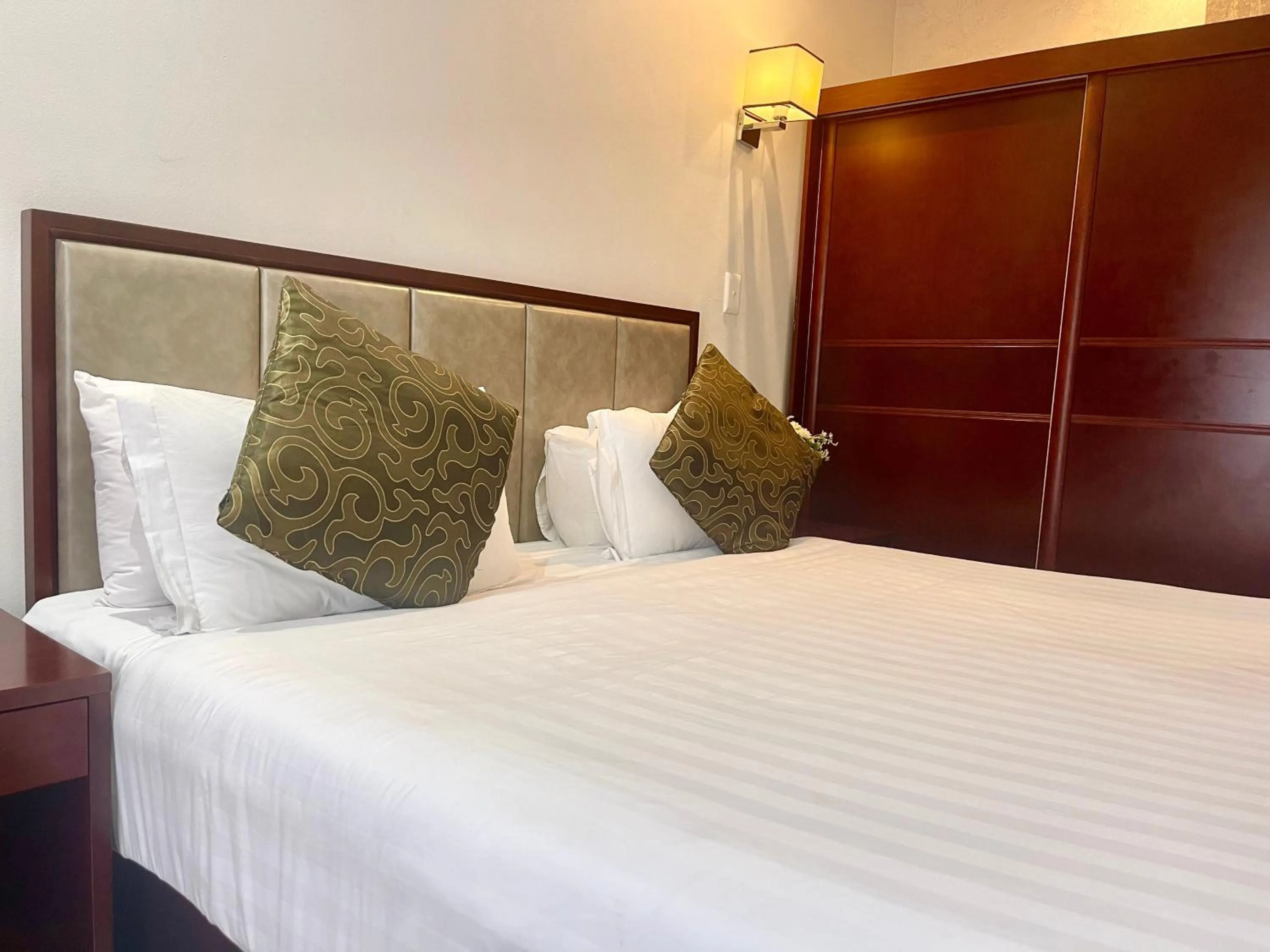 Bed in Azinnia Rivonia Guest House