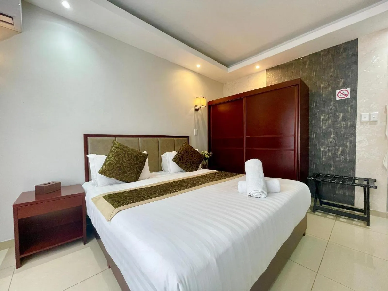 Bed in Azinnia Rivonia Guest House