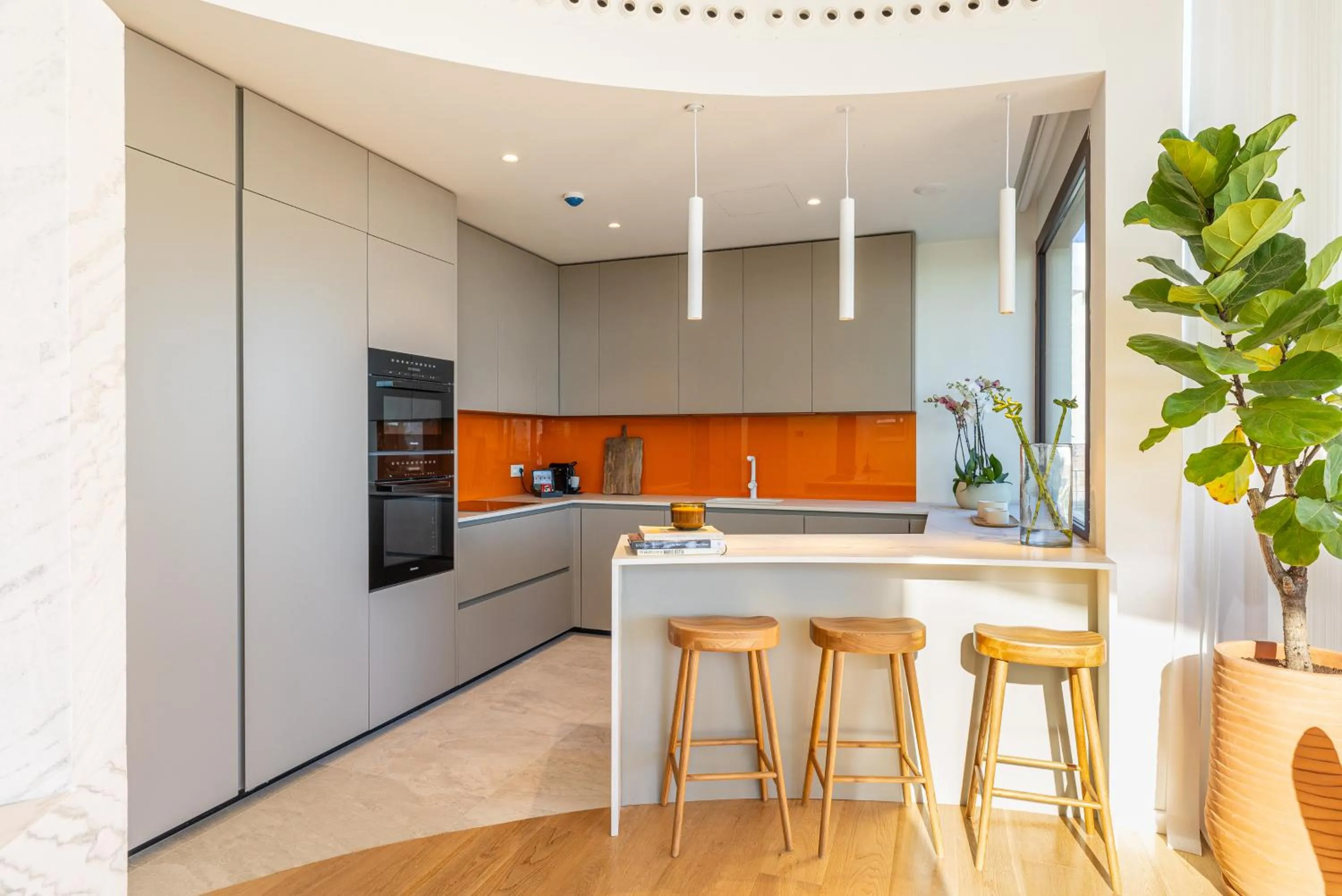 Kitchen or kitchenette in Leiro Residences - Preferred Hotels & Resorts