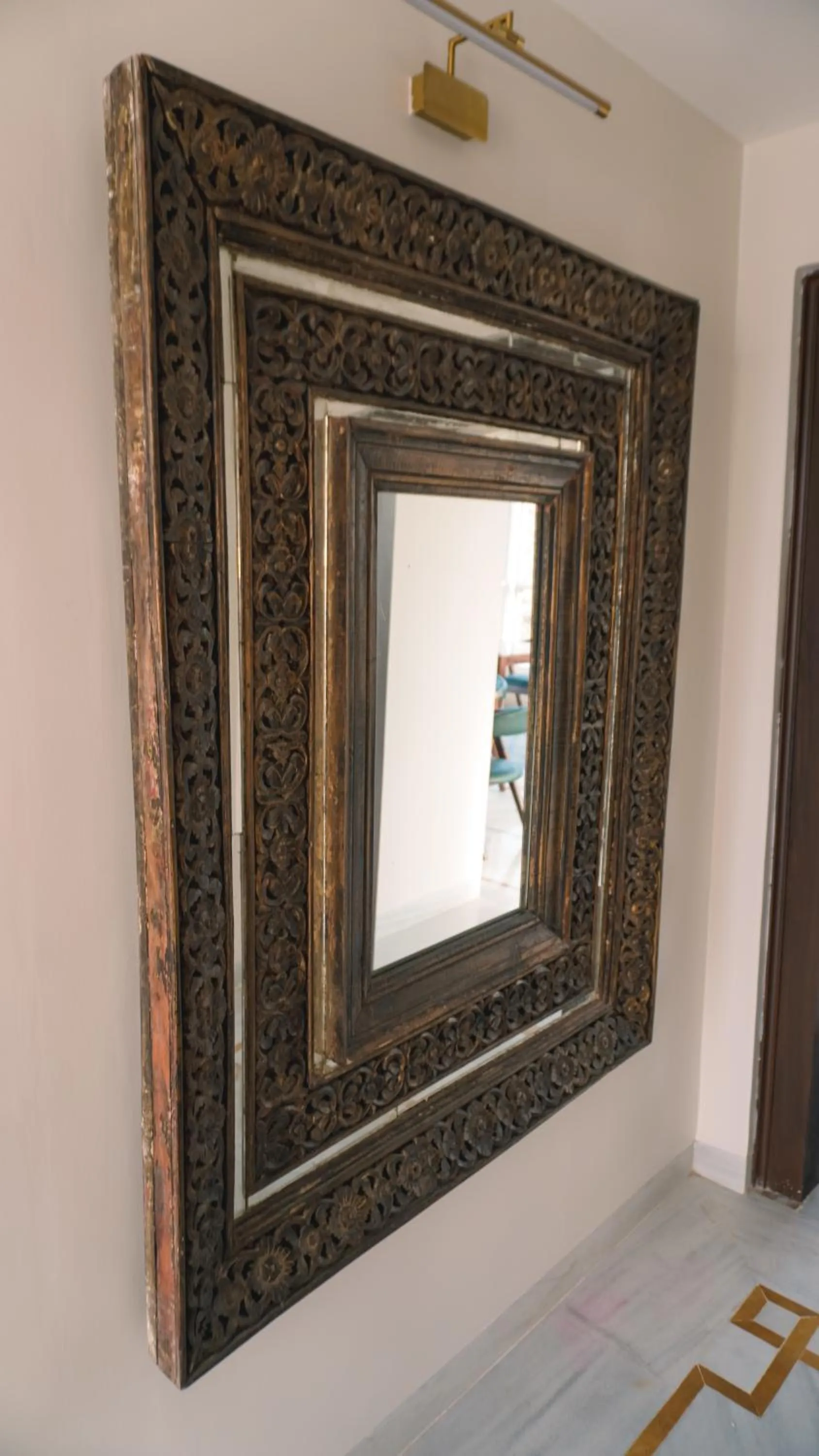 Decorative detail in Hotel Naren Villa