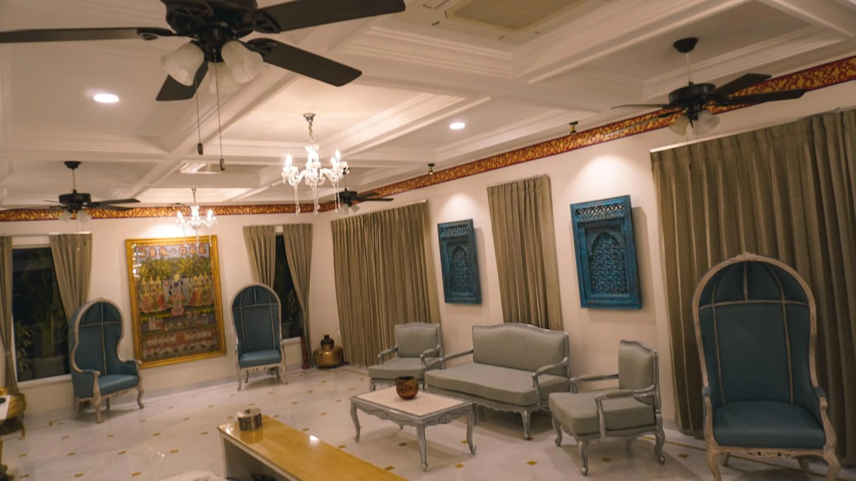 Living room in Hotel Naren Villa