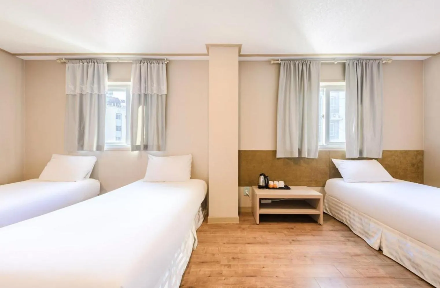 Bed in Pine Hill Hotel