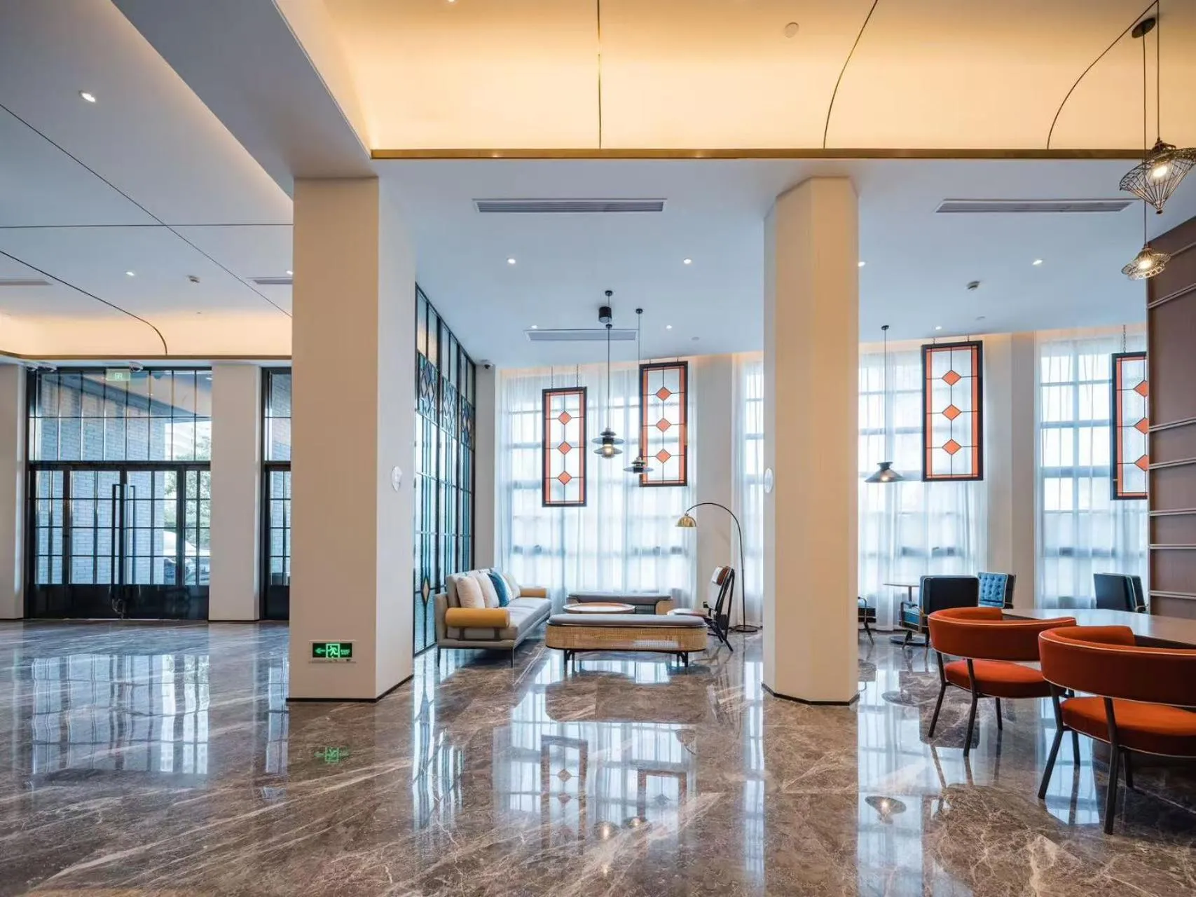 Breakfast in Atour Light Hotel Shanghai Jing'an Natural History Museum, Suzhou River Bank