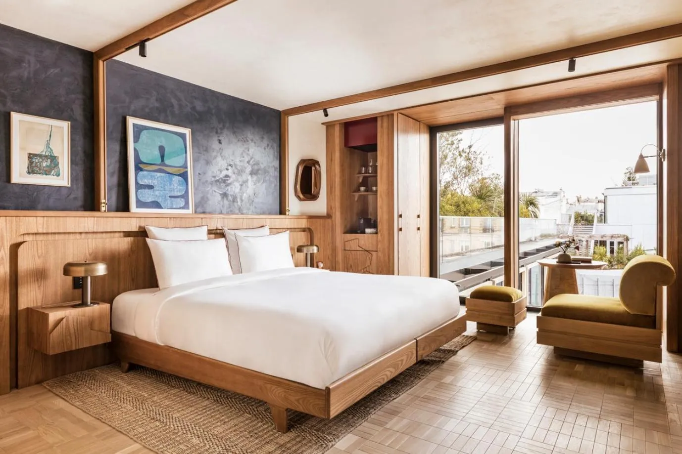 Bedroom, Bed in La Fondation