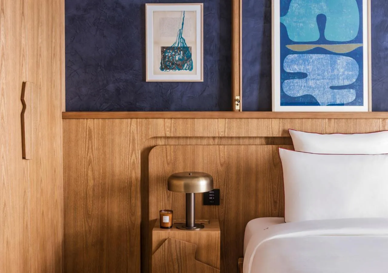 Bedroom, Bed in La Fondation