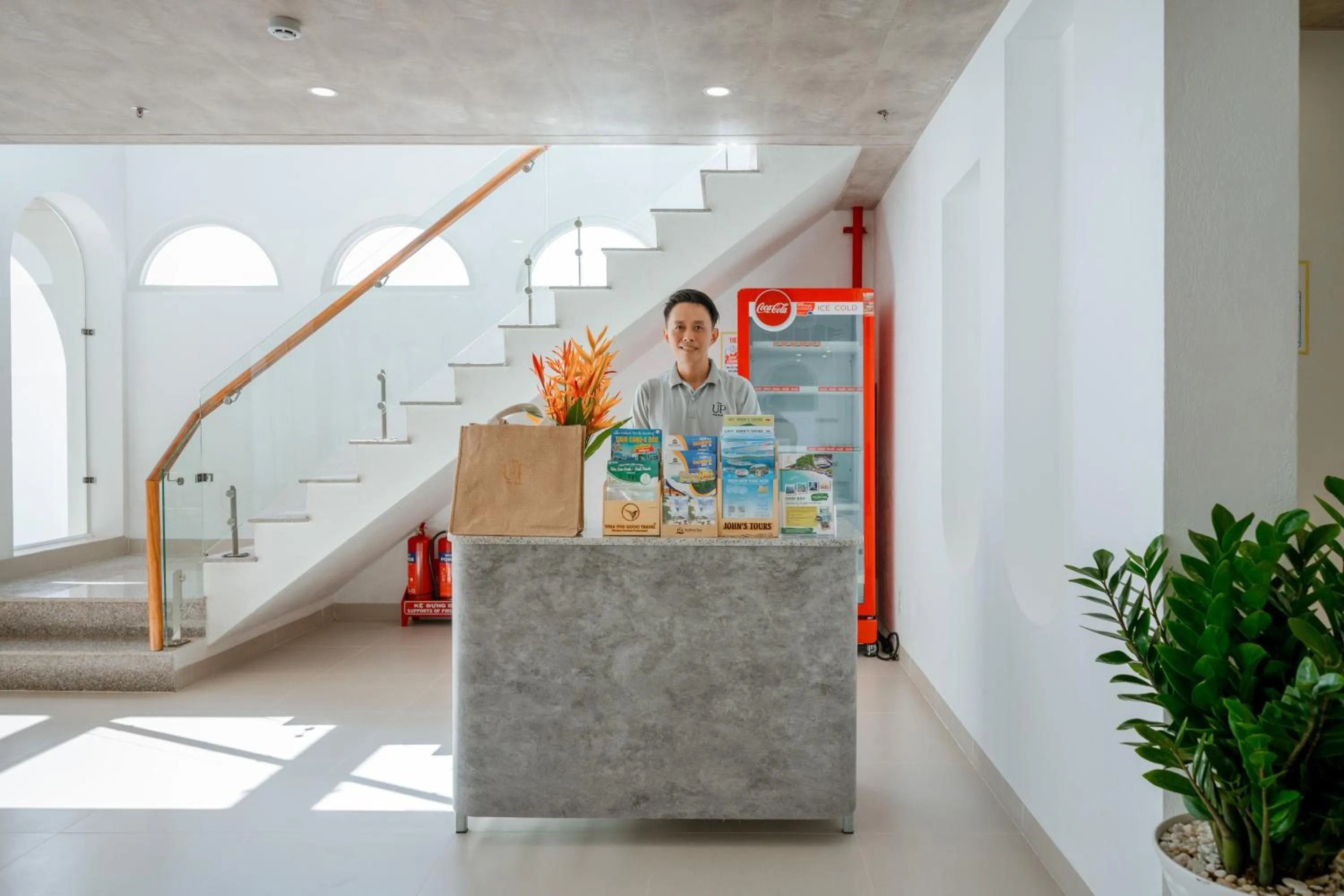 Lobby or reception in The Up Phu Quoc