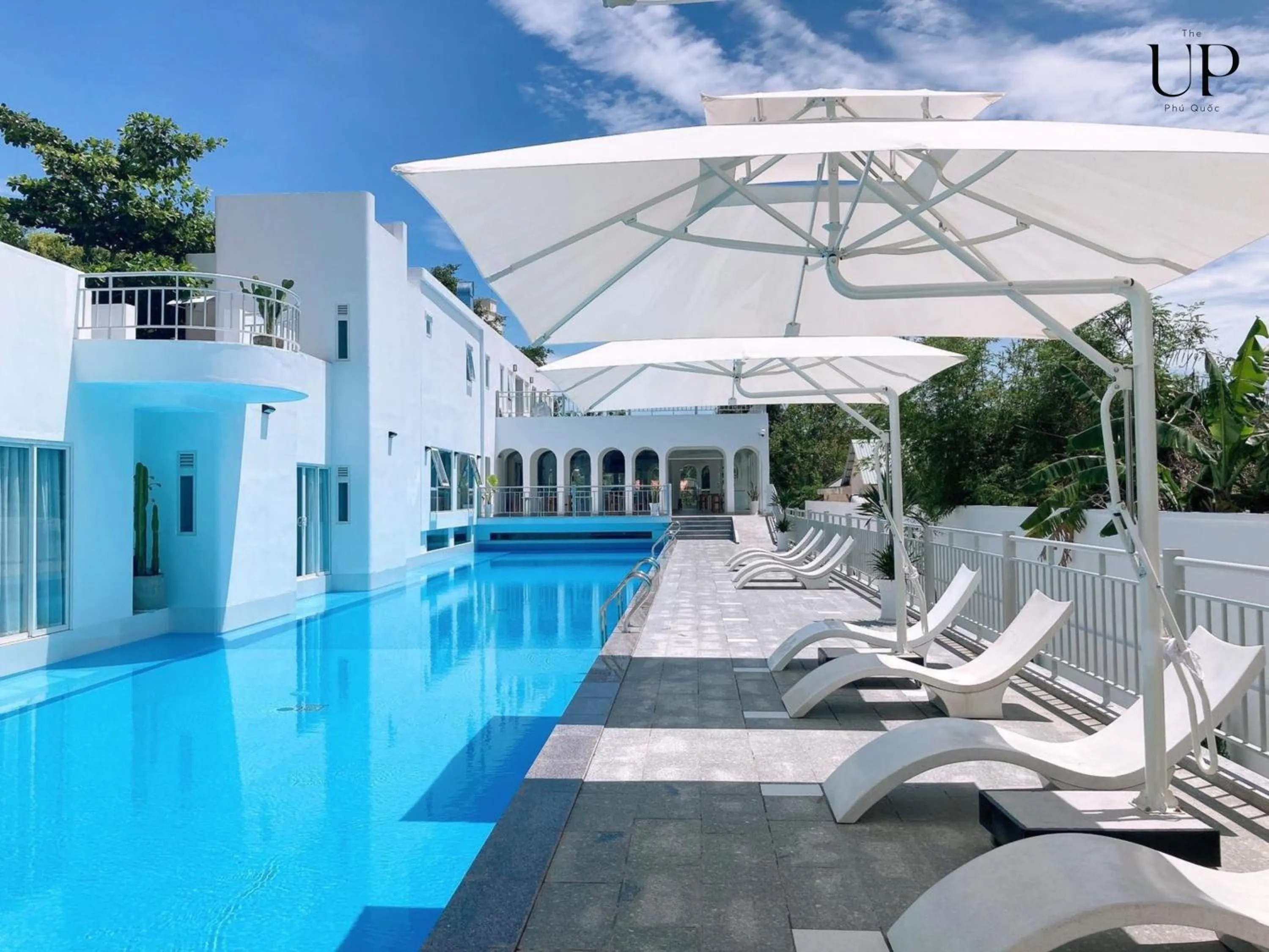 Pool view in The Up Phu Quoc