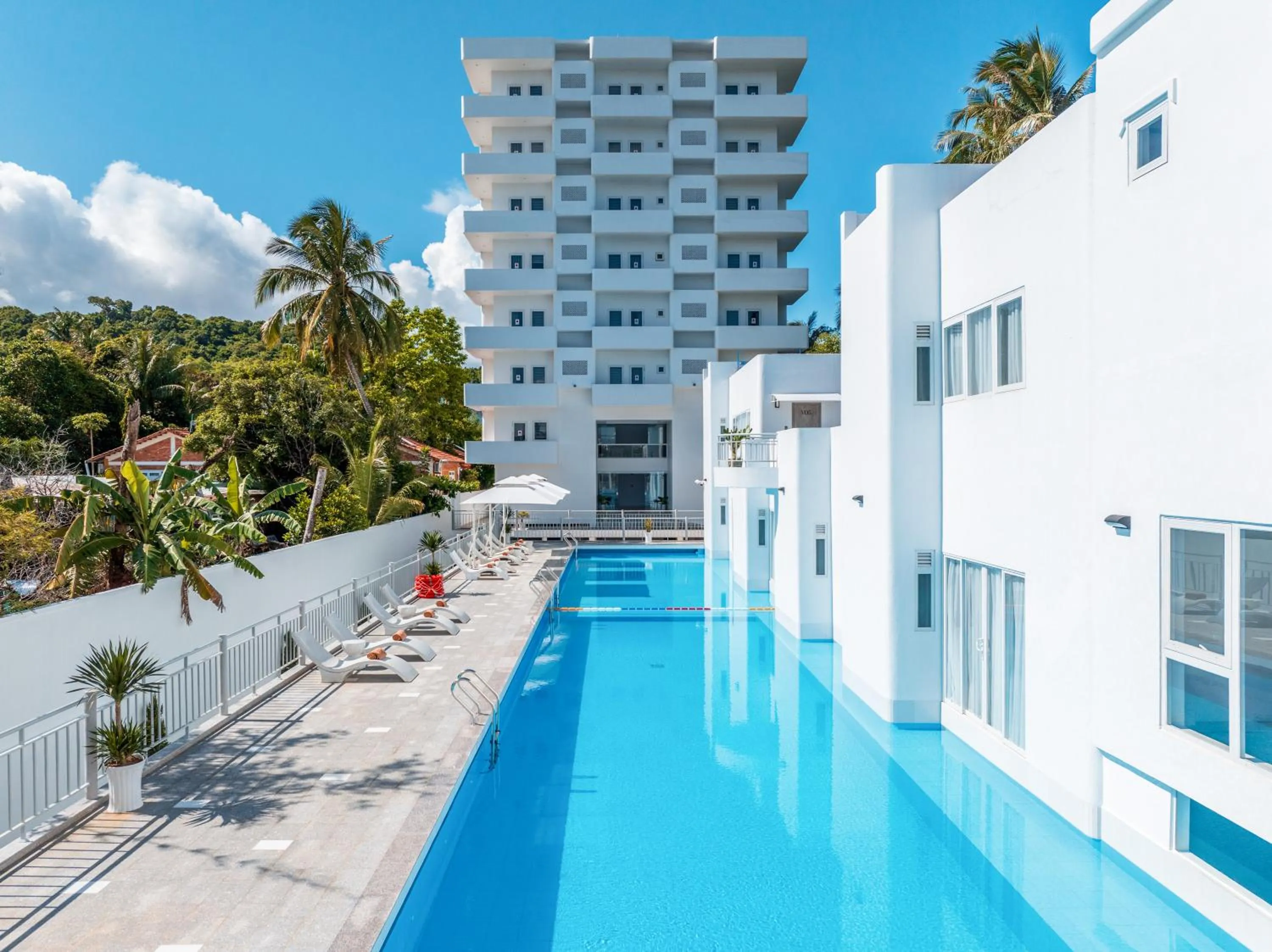 Swimming pool in The Up Phu Quoc