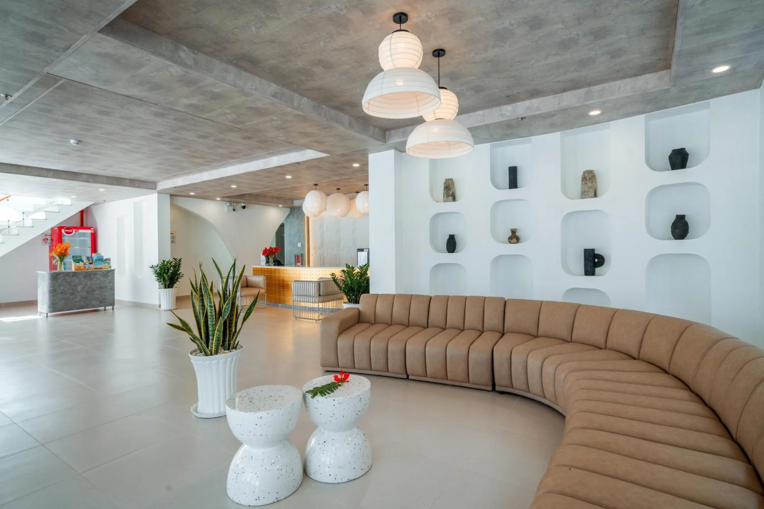 Lobby or reception in The Up Phu Quoc