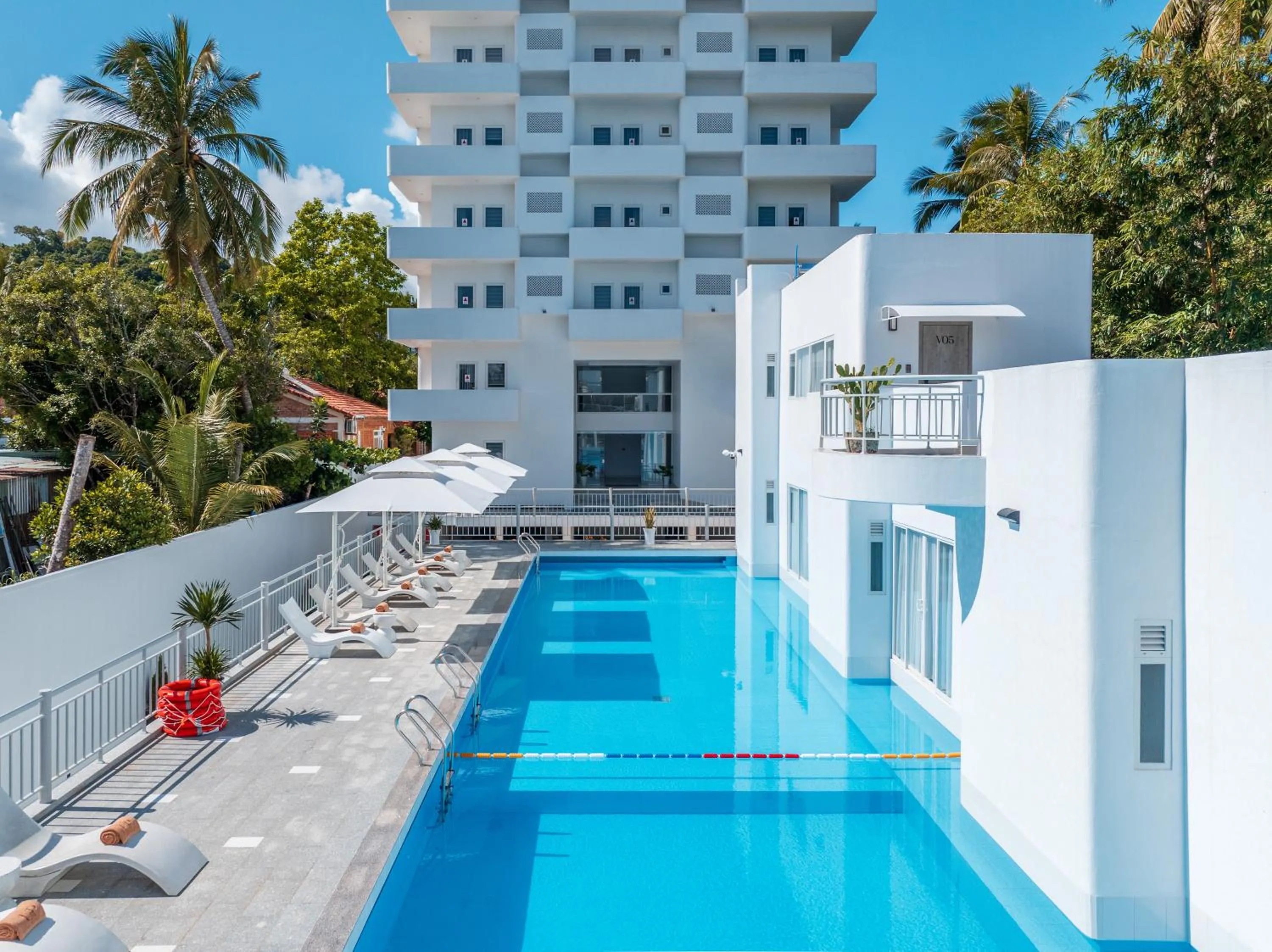 Swimming pool in The Up Phu Quoc