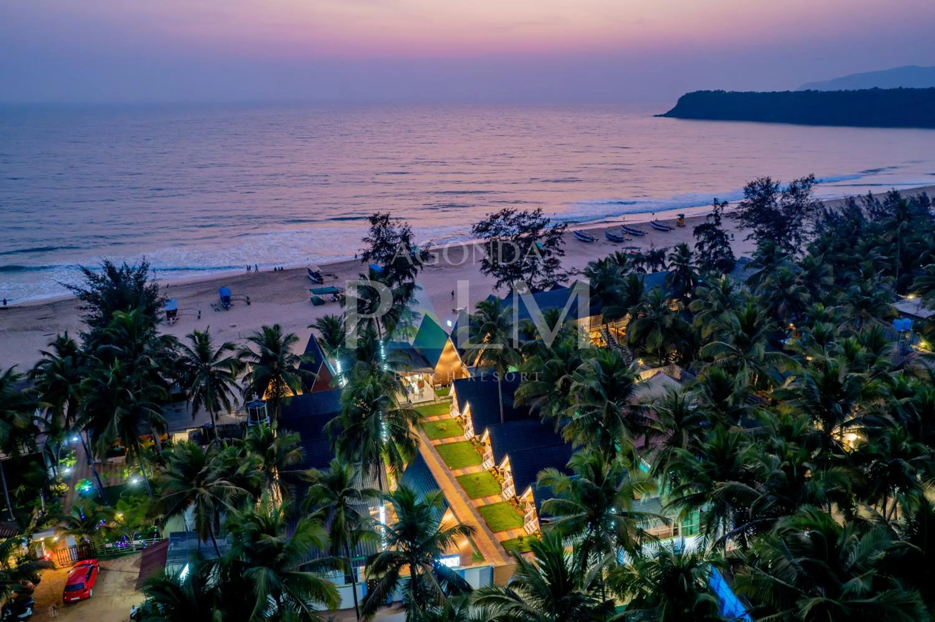 Beach in Agonda Palm Beach Resort