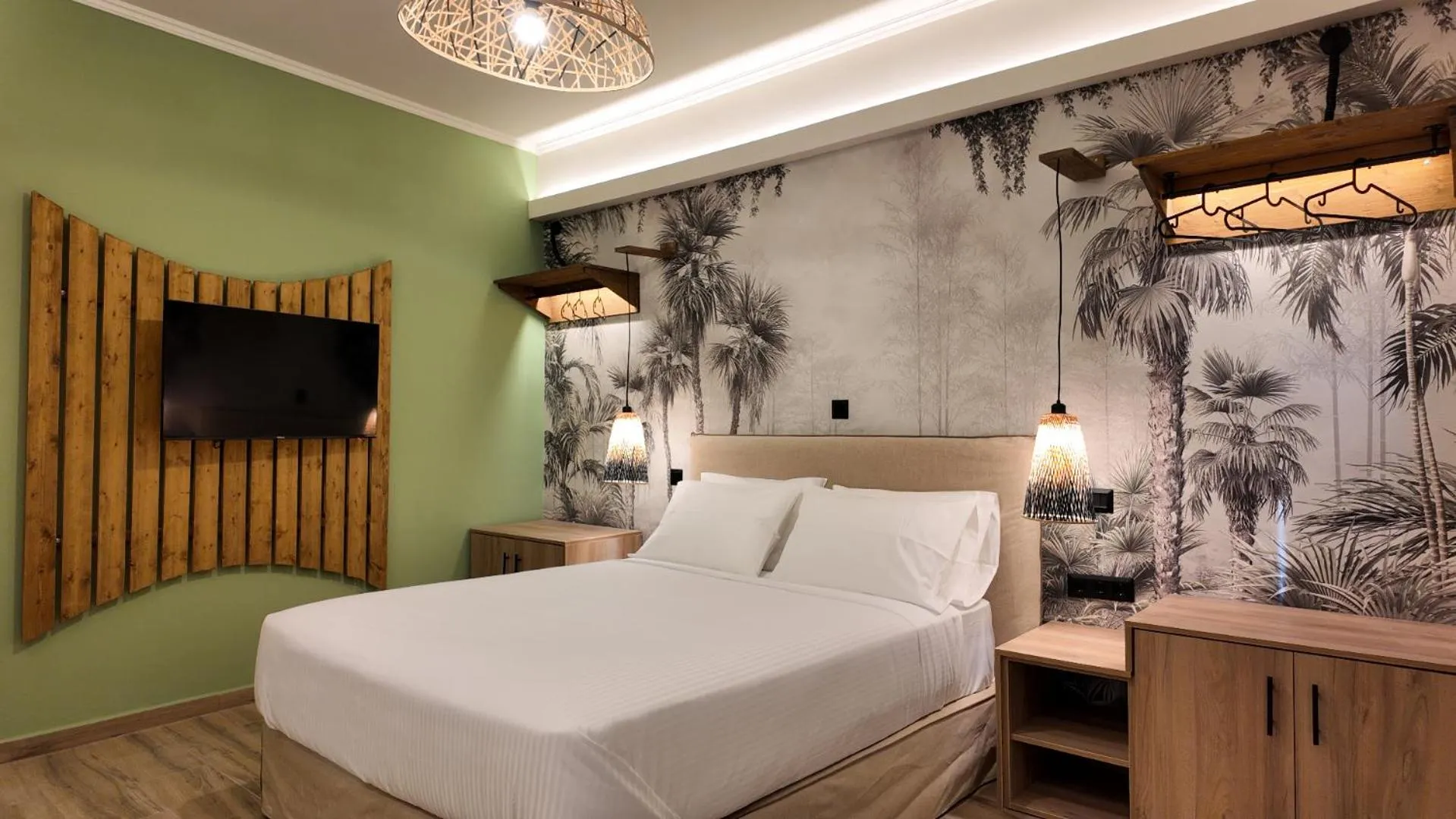 Bed in Euphoria Apartments Monastiraki