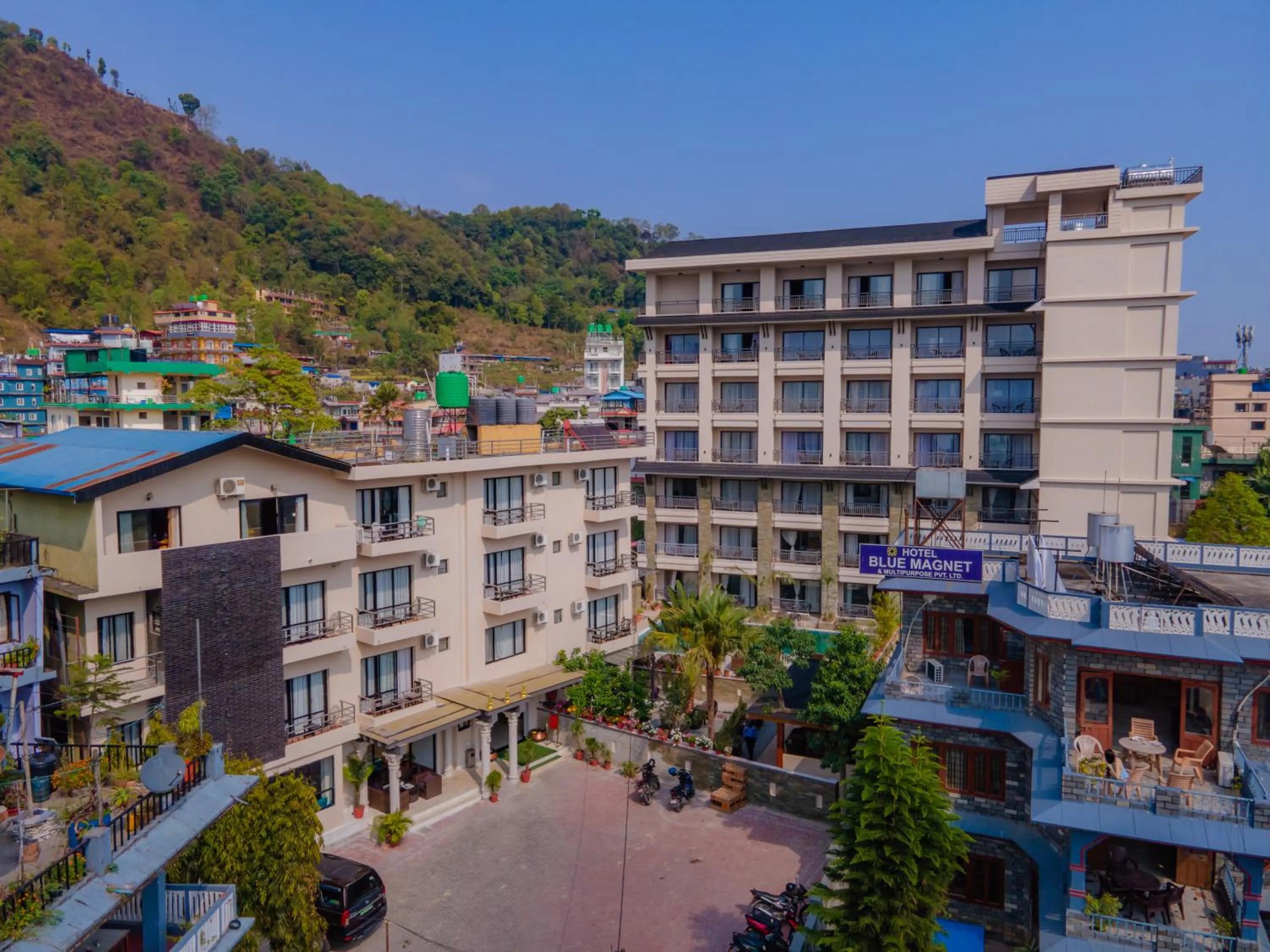 Property building in Hotel Pokhara Village & SPA