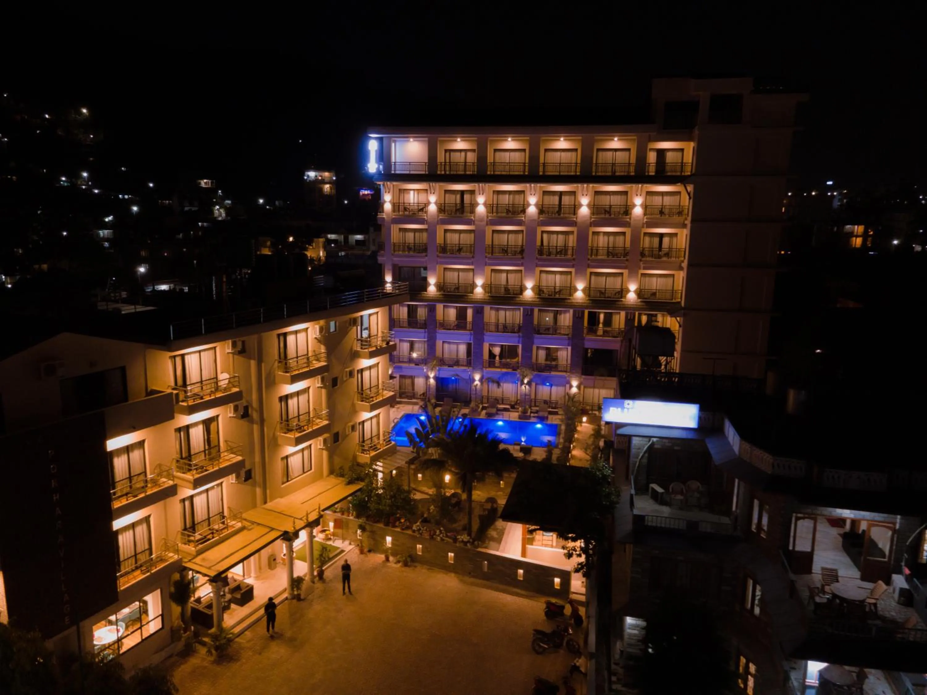 Property building in Hotel Pokhara Village & SPA