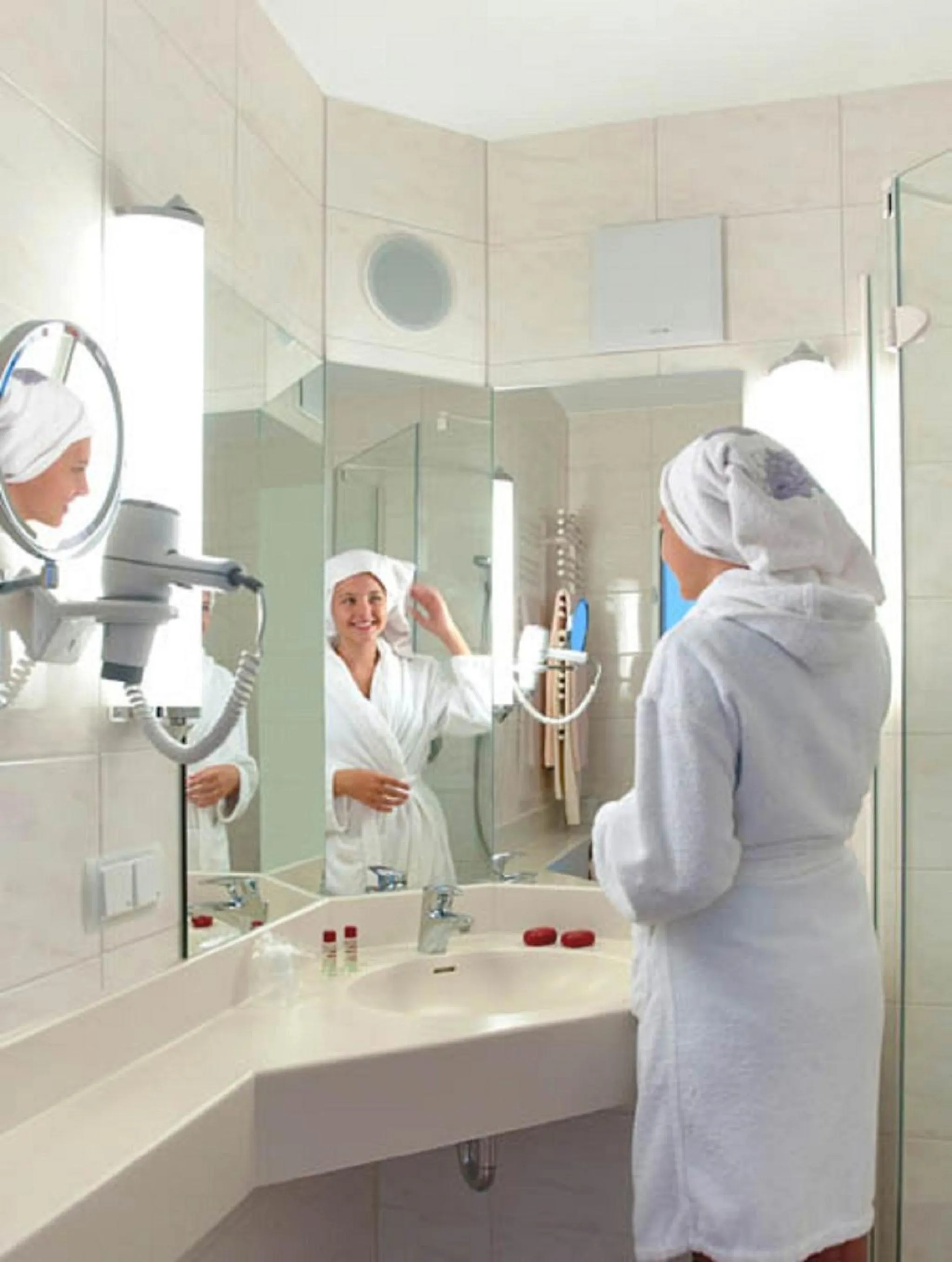 Bathroom in Hotel Malchen Garni